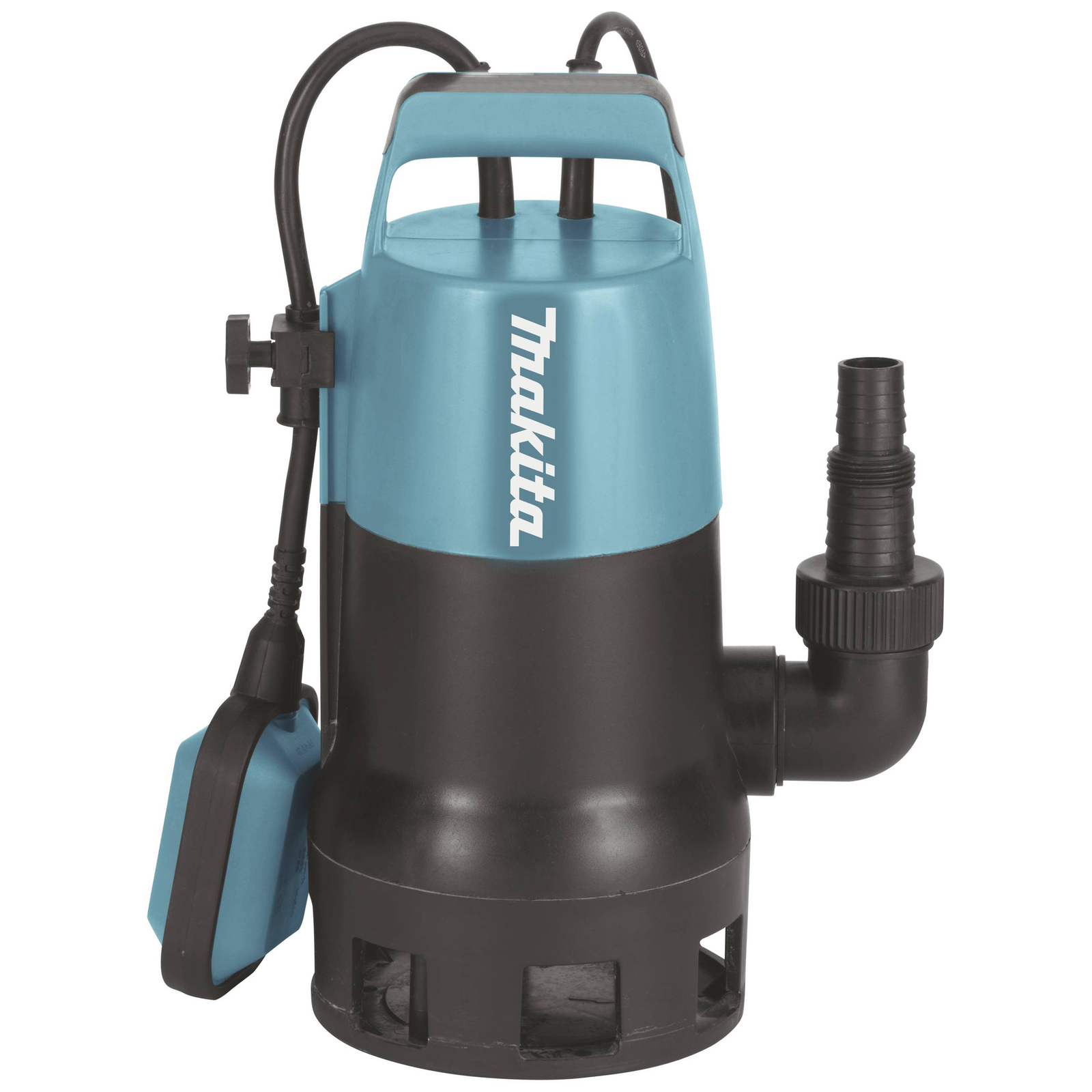 Makita Clear Dirty Water Submersible Pump PF0410 Submersible Pressure Pump Blue Black 400W