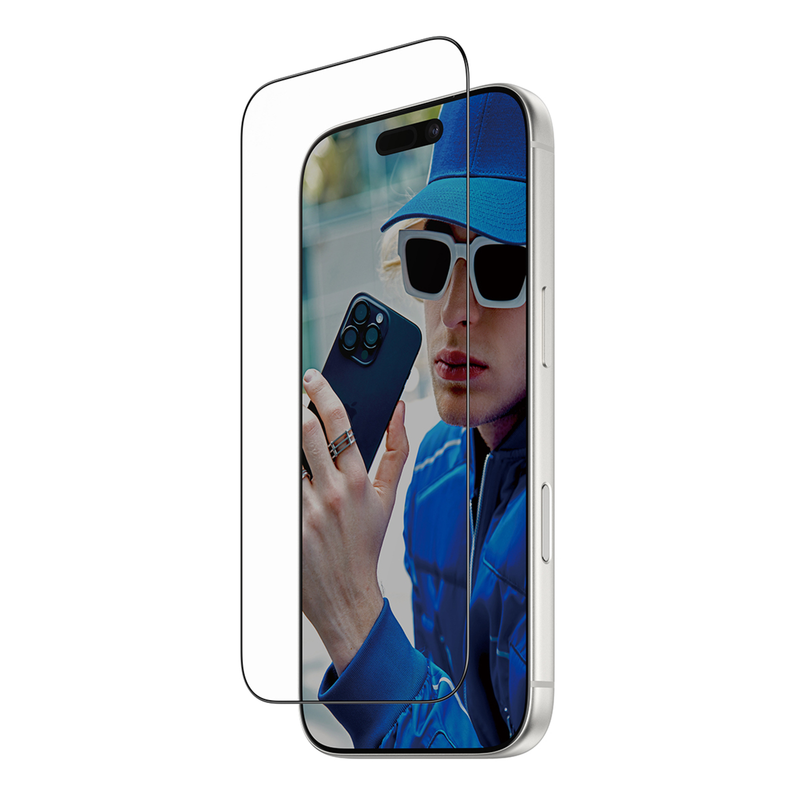 PanzerGlass Screen Predector with Black Frame IPhone 17 Pro Ultra-Wide Fit