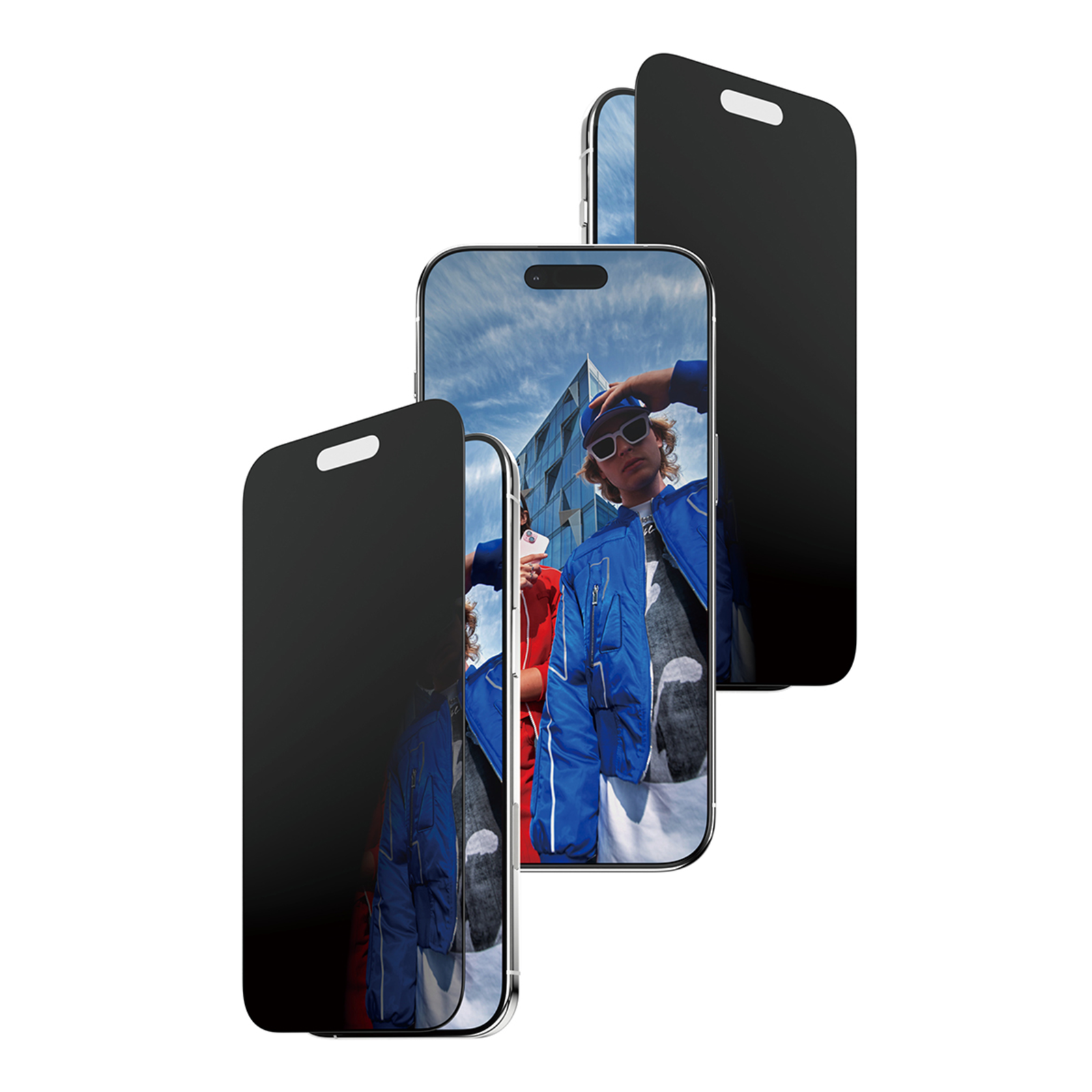 PanzerGlass Privacy Screen Predector with Black Frame IPhone 17 Air Ultra-Wide Fit