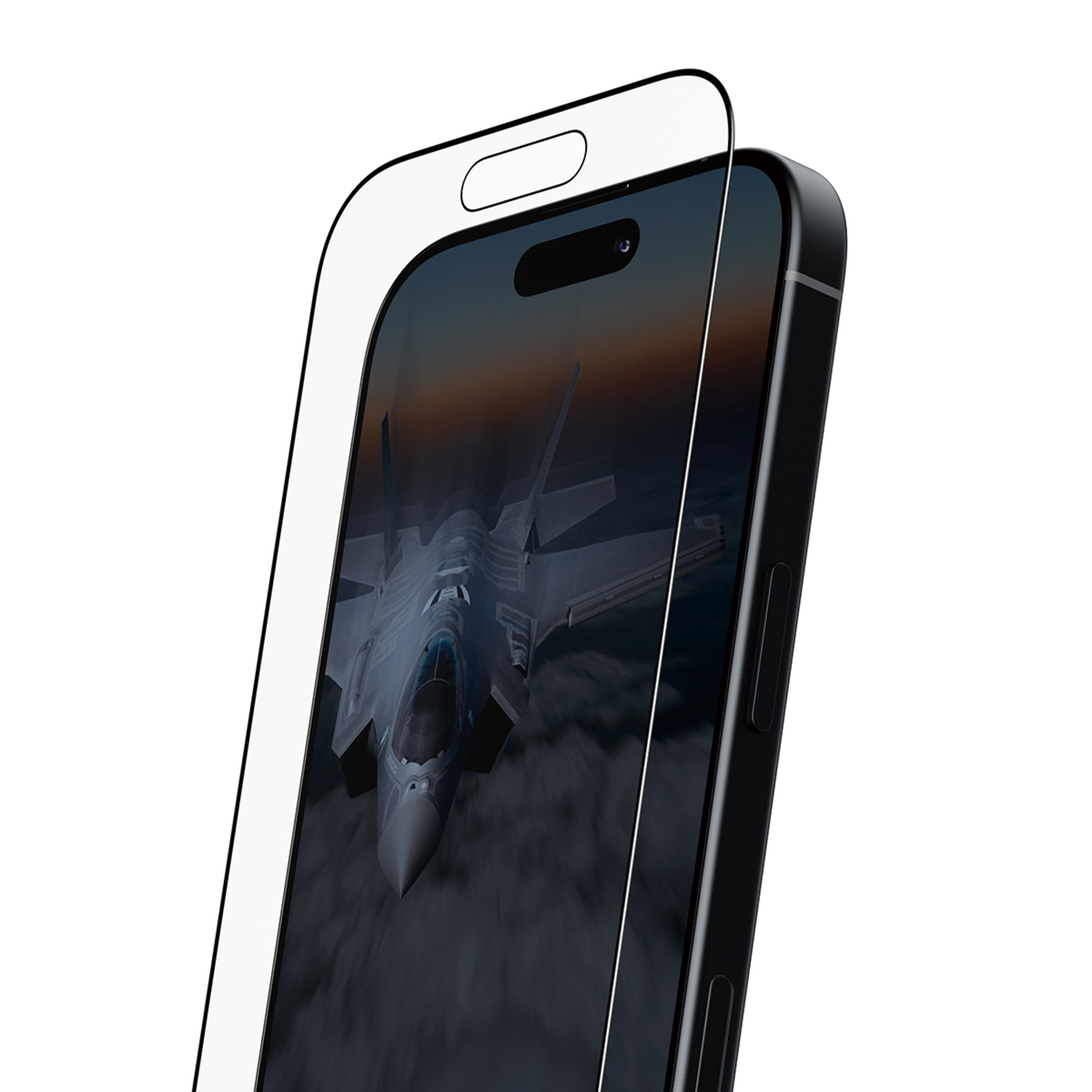 PanzerGlass Stealth Screen Predector with Black Frame IPhone 17/16 Pro
