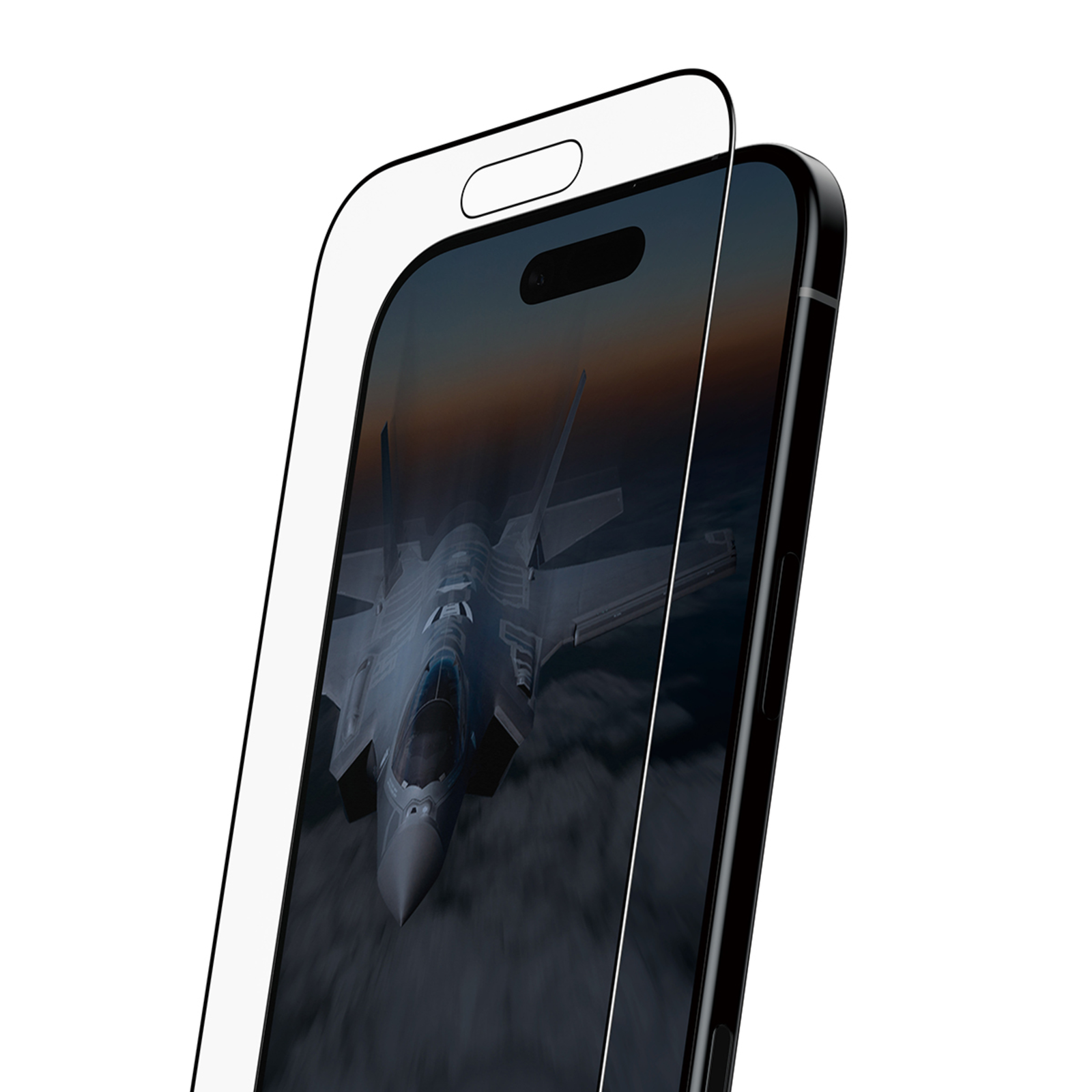 PanzerGlass Stealth Screen Predector with Black Frame IPhone 17 Air Ultra-Wide Fit
