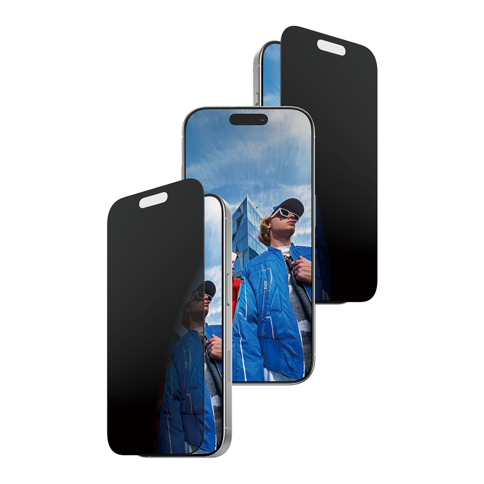 PanzerGlass Privacy Screen Predector with Black Frame IPhone 17/16 Pro
