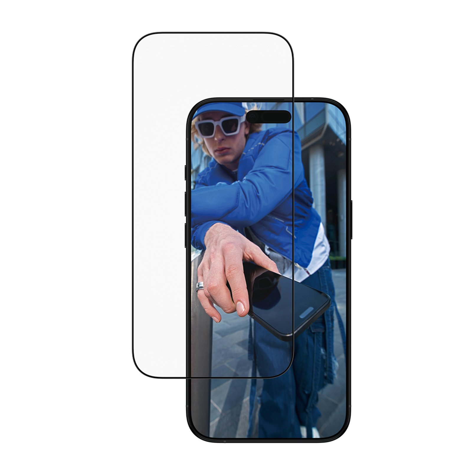 PanzerGlass Screen Predector IPhone 17 Air Ultra-Wide Fit with EasyAligner