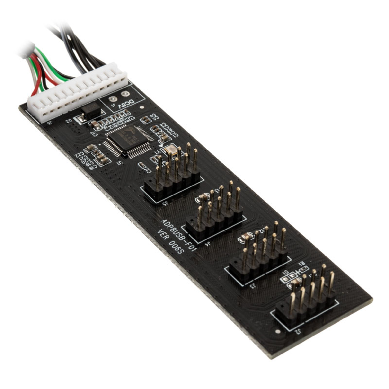 Kolink USB 2.0 Hub Card Incl. 60cm USB &ampMolex Cable