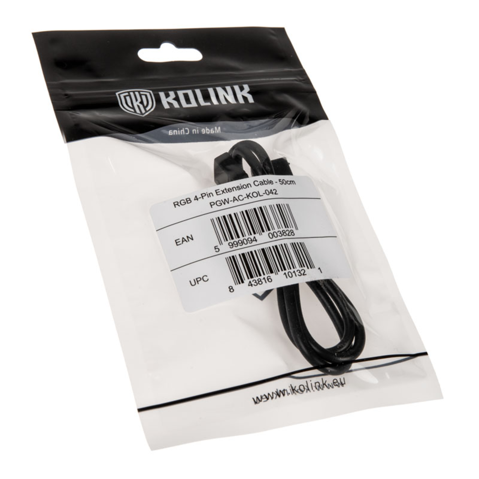 Kolink RGB 4-pin Extension Cable 50cm