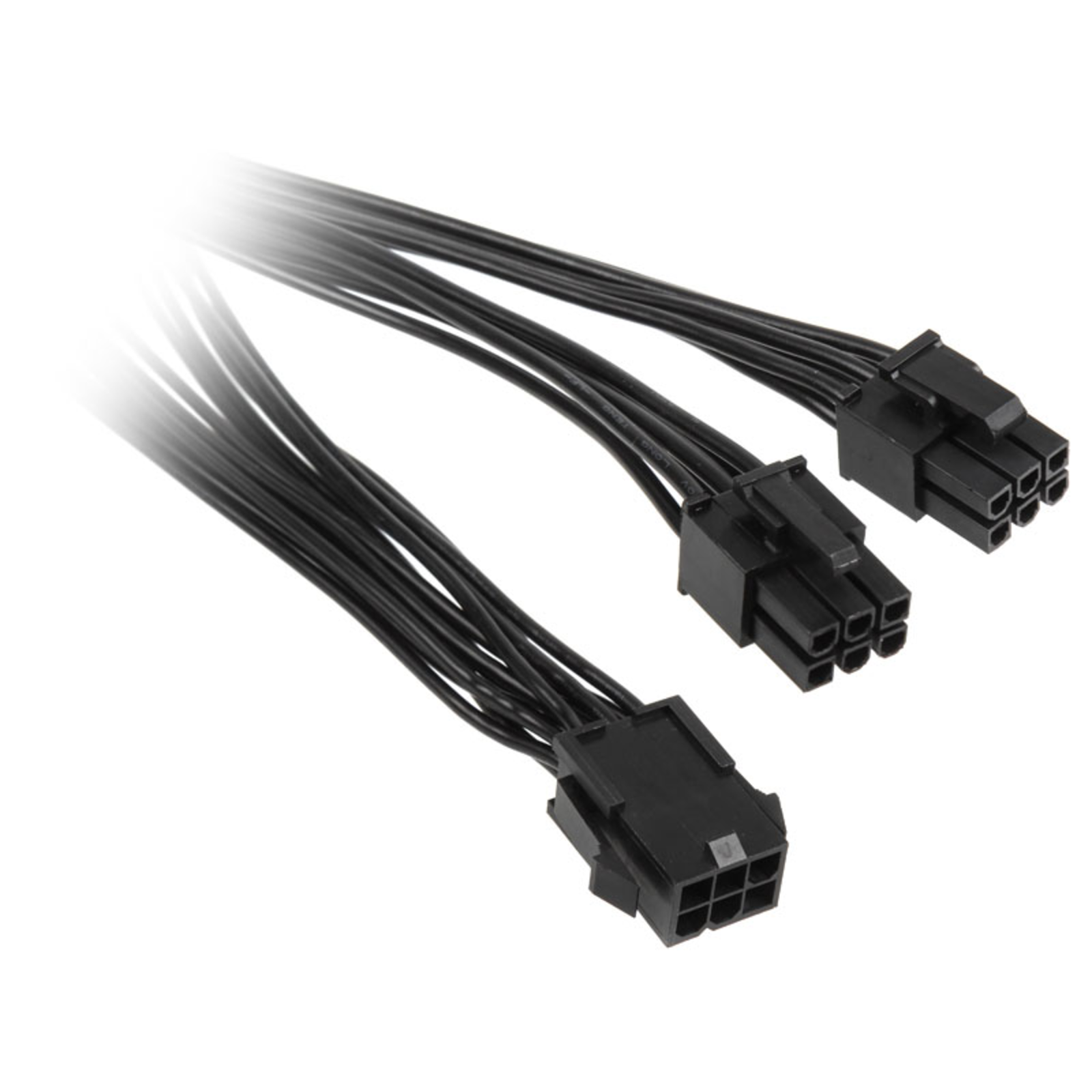 Kolink Adapter 6-pin PCIe to 2x 6-pin PCIe Connector Black 15cm