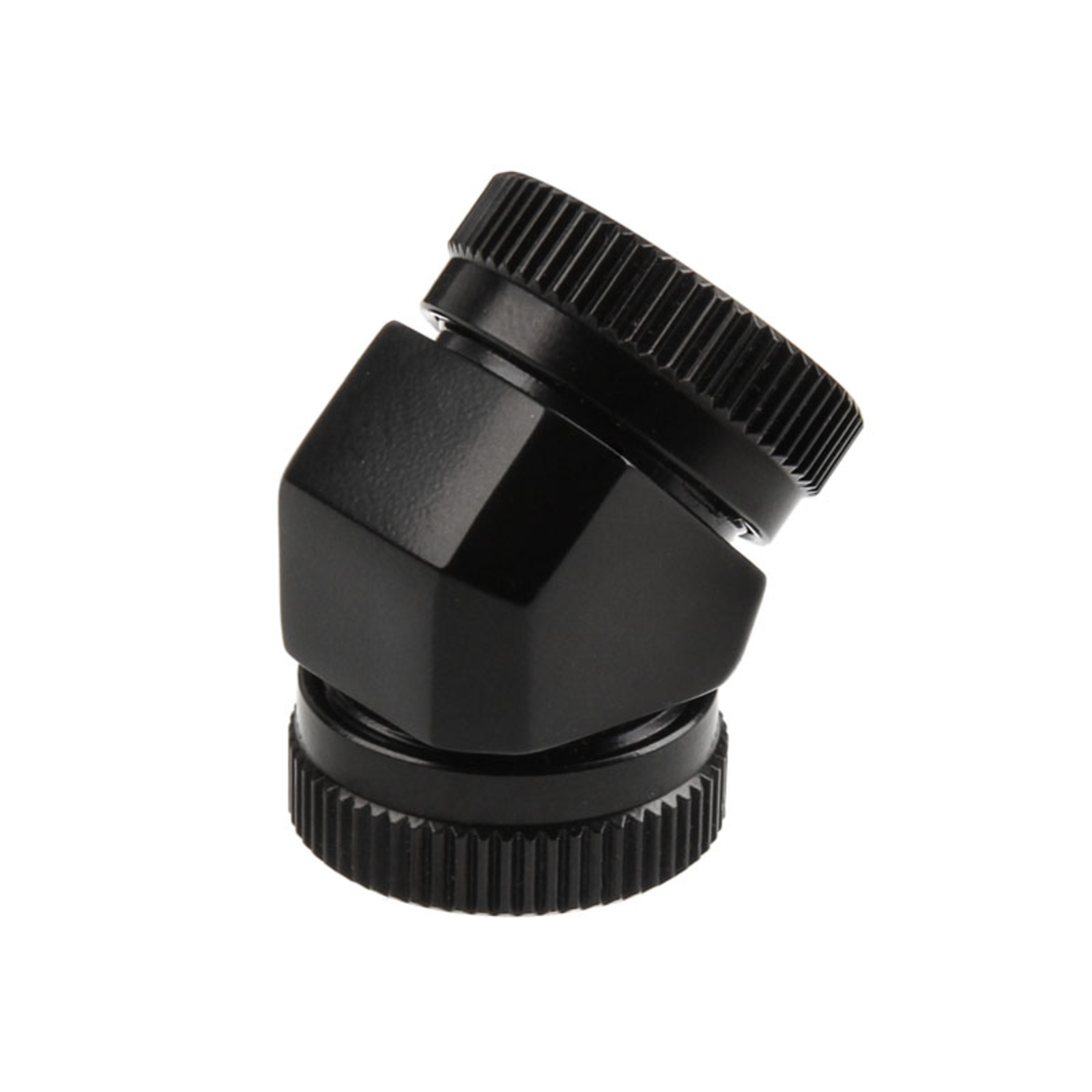 Phanteks Glacier Adapter 45 Degree 12mm OD to 12mm OD Hardtube Black