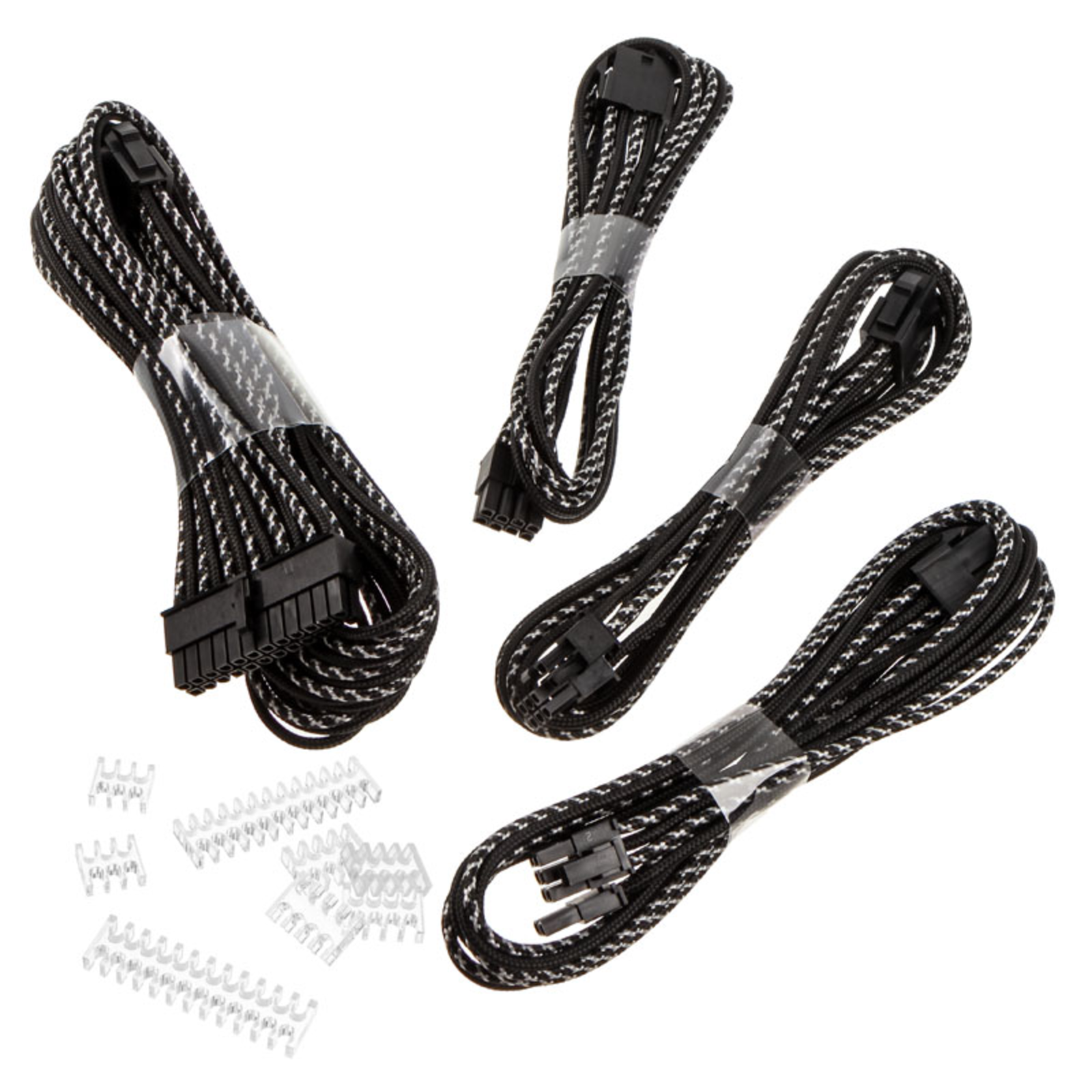 Phanteks Extension Cable Set 500mm X-pattern Black/silver
