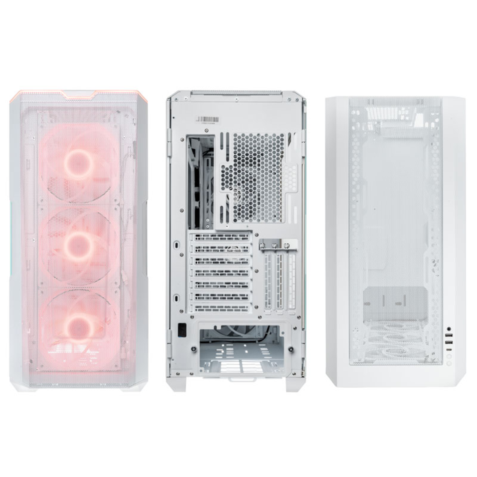 Phanteks Eclipse G500A D-RGB Midi-Tower Tempered Glass matte White