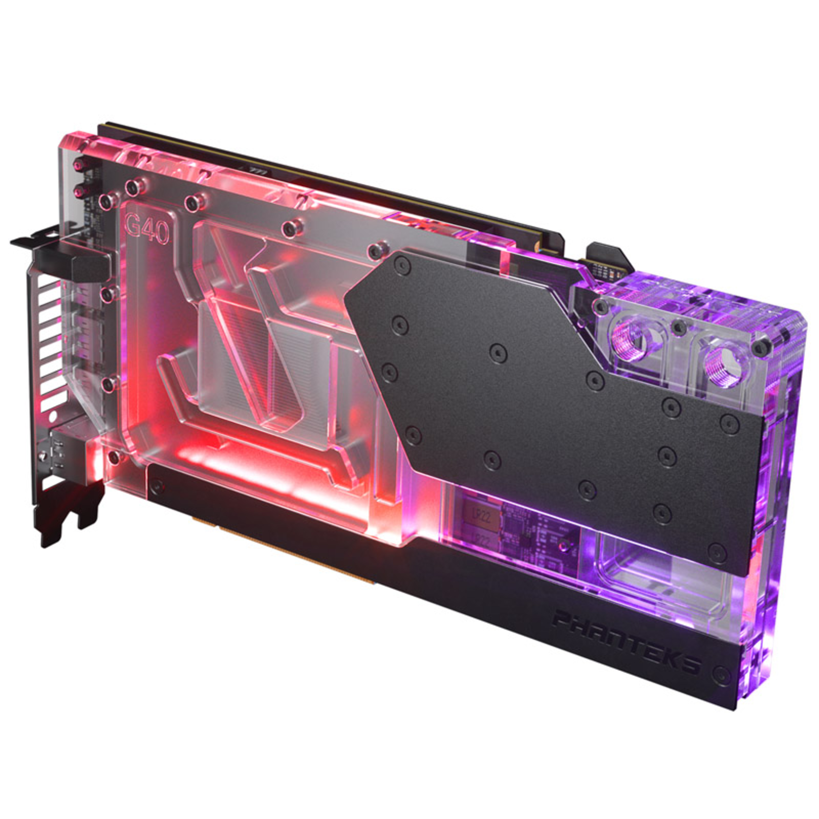 Phanteks Glacier G40 RTX 4090 Asus D-RGB Black