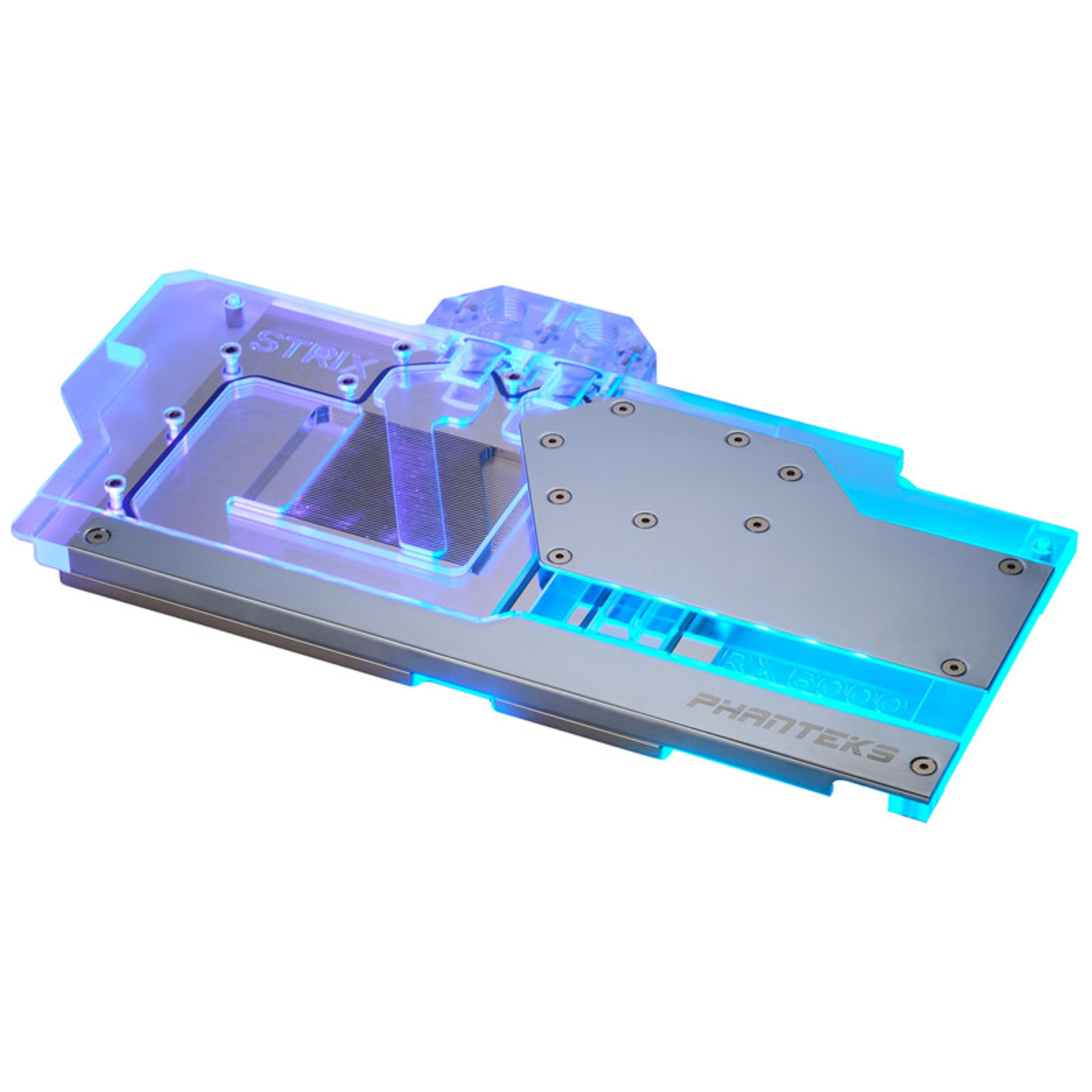 Phanteks Glacier G6000 STRIX GPU Water Block RX 6800/6900 Strix/TUF D-RGB Silver