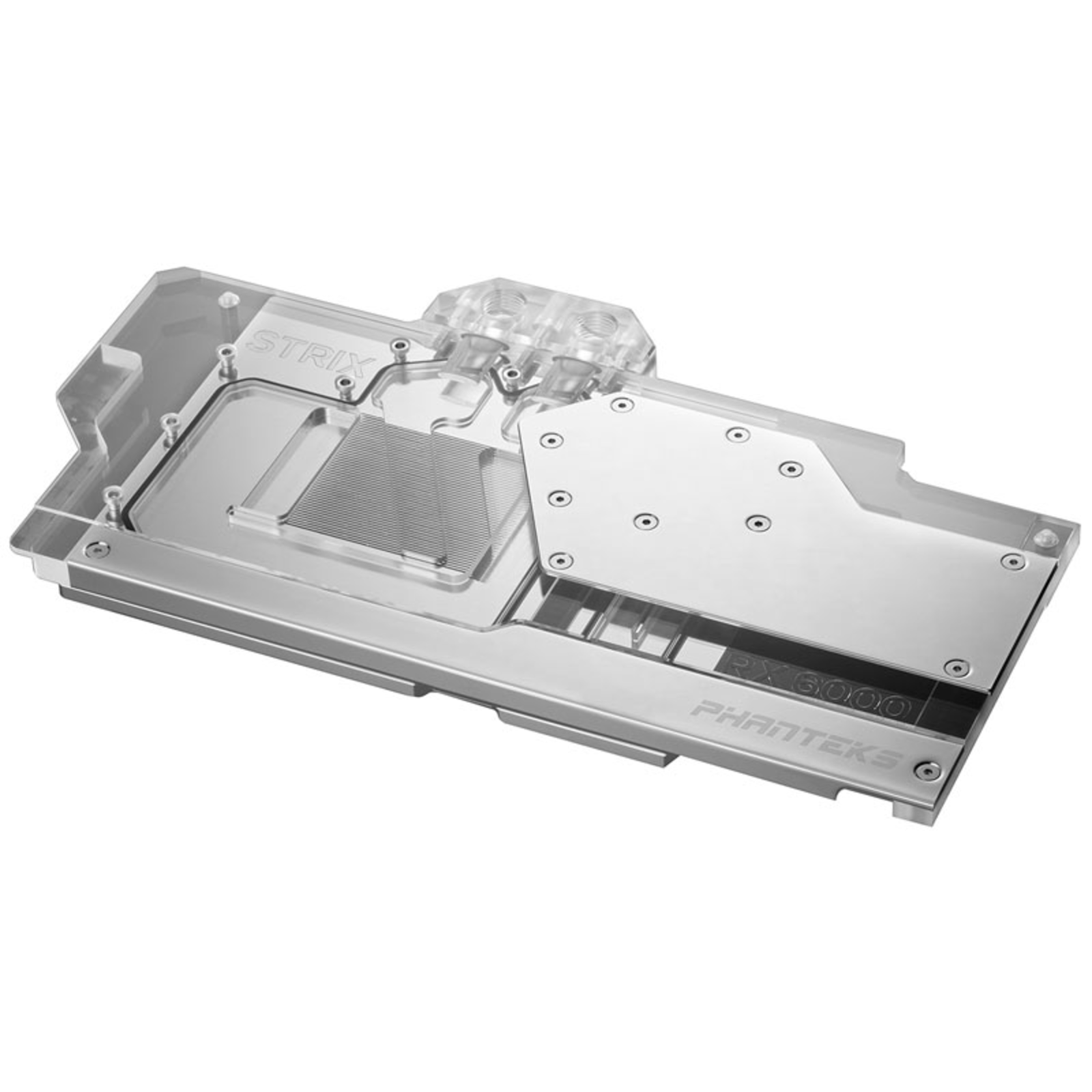 Phanteks Glacier G6000 STRIX GPU Water Block RX 6800/6900 Strix/TUF D-RGB Silver