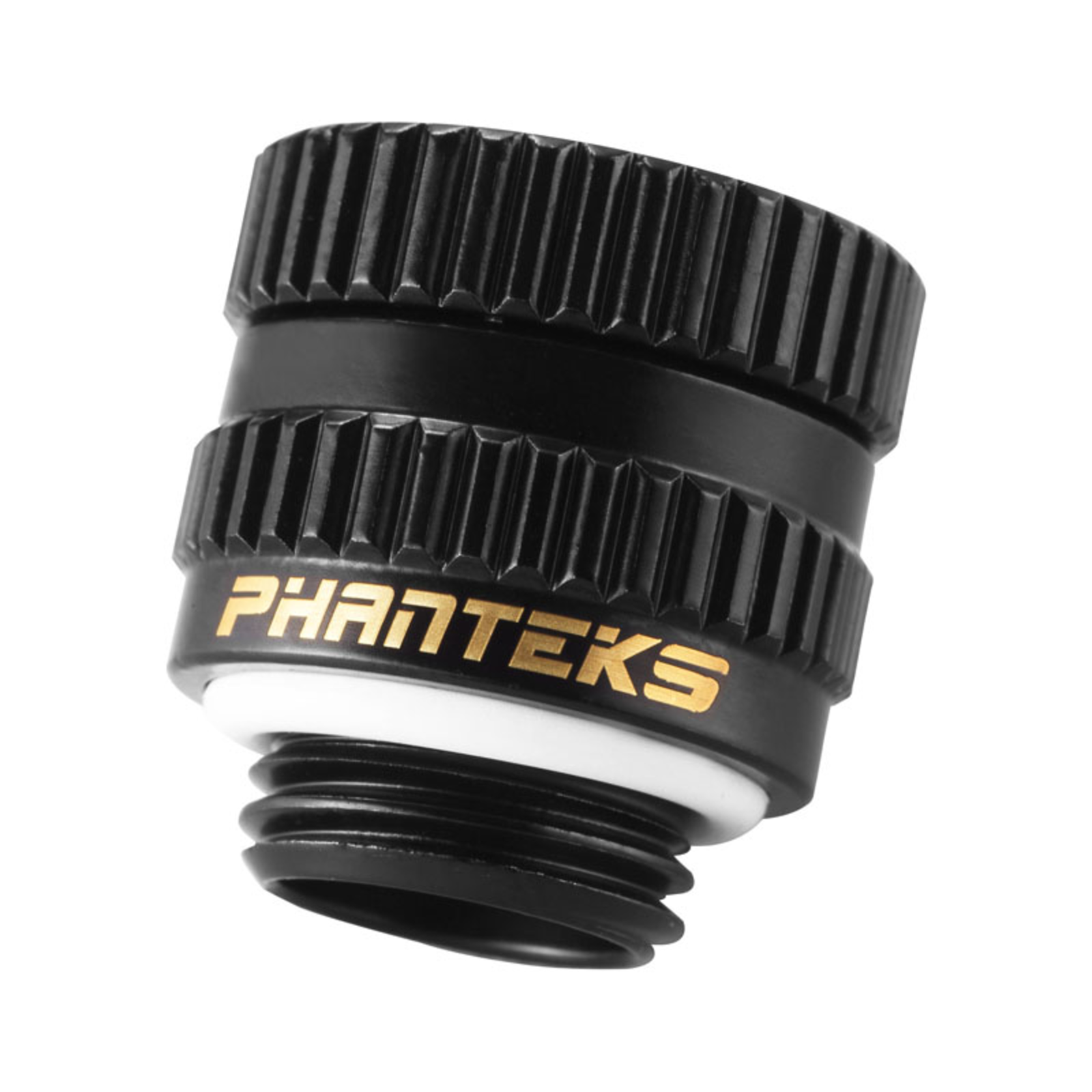 Phanteks Glacier M-F redary Adapter Straight G1/4 Inch Male to G1/4 Inch Female Black