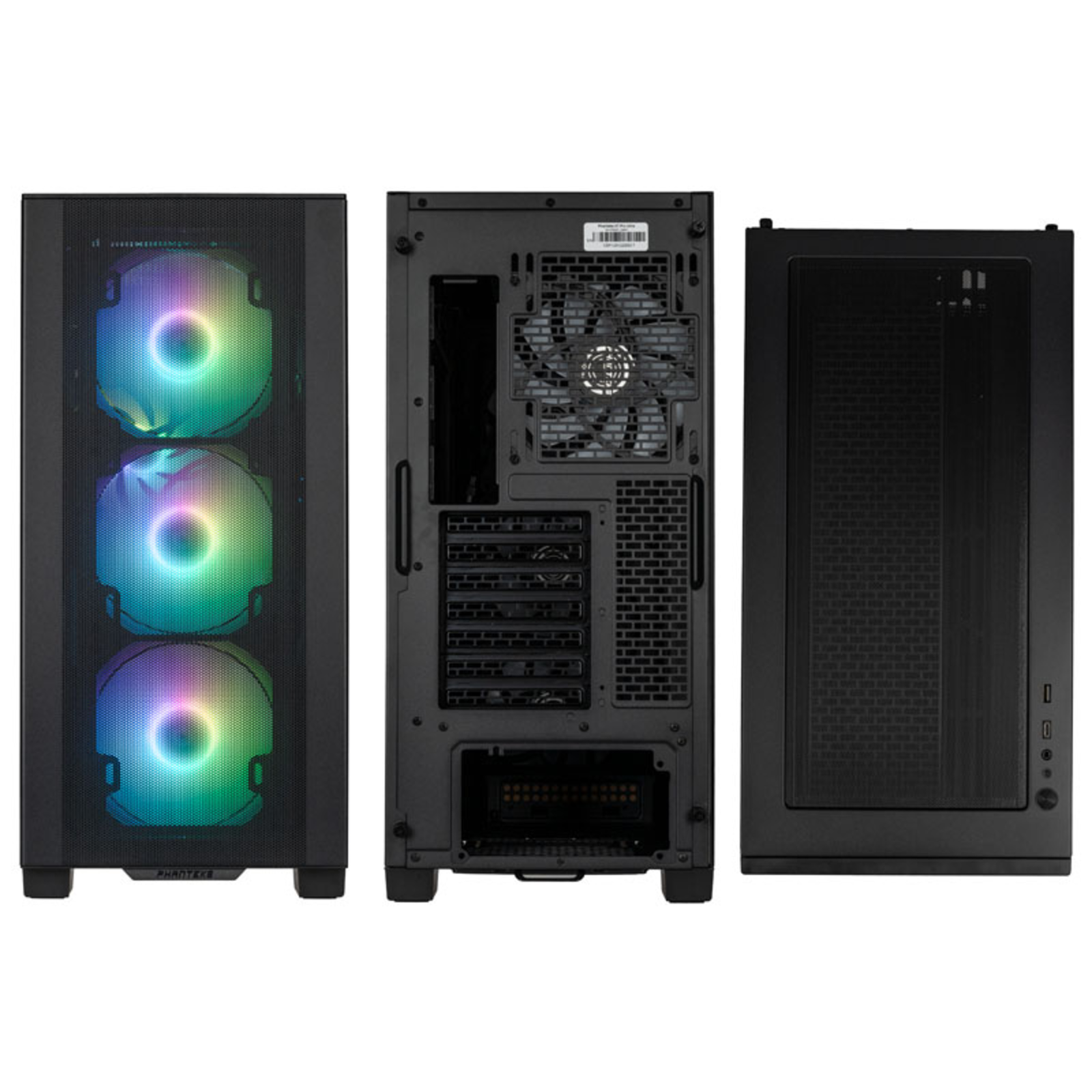 Phanteks XT Pro Ultra Tempered Glass Windows D-RGB Black