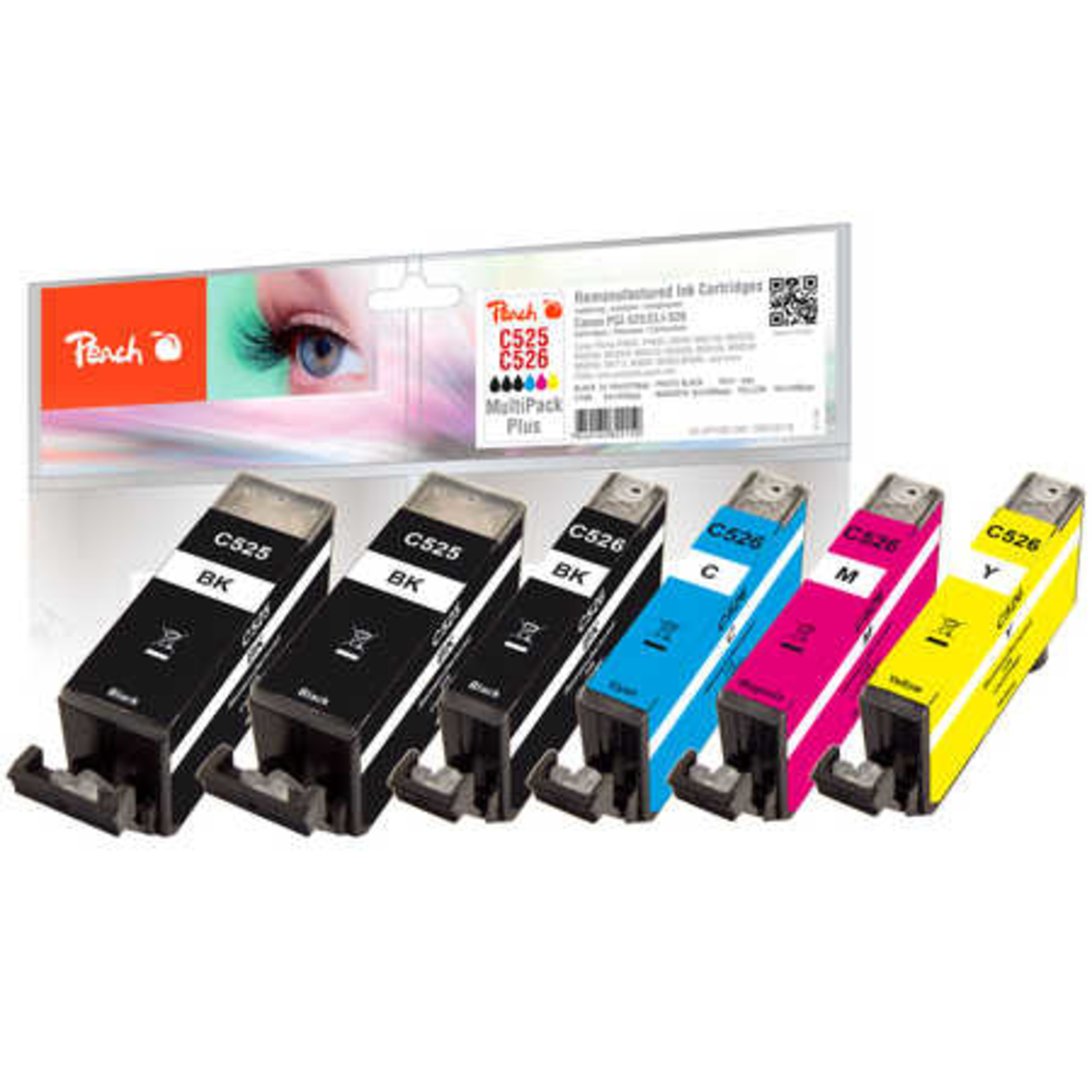 Peach PI100-249 19 Ml 9 Ml 410 Pages 6 Pieces Multipack