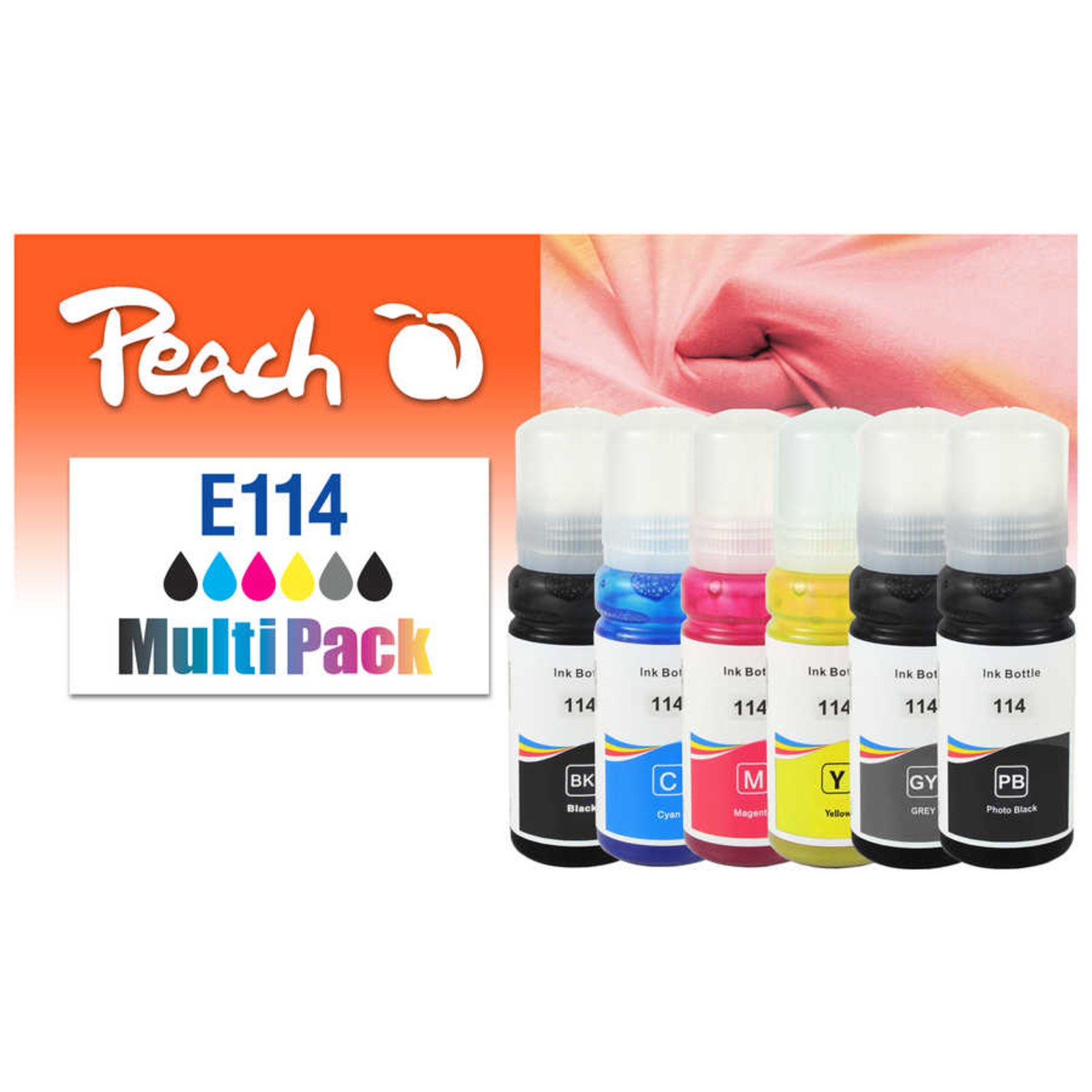 Peach 321706 Standard Yield 70 Ml 70 Ml 6 Piece(s) Multipack