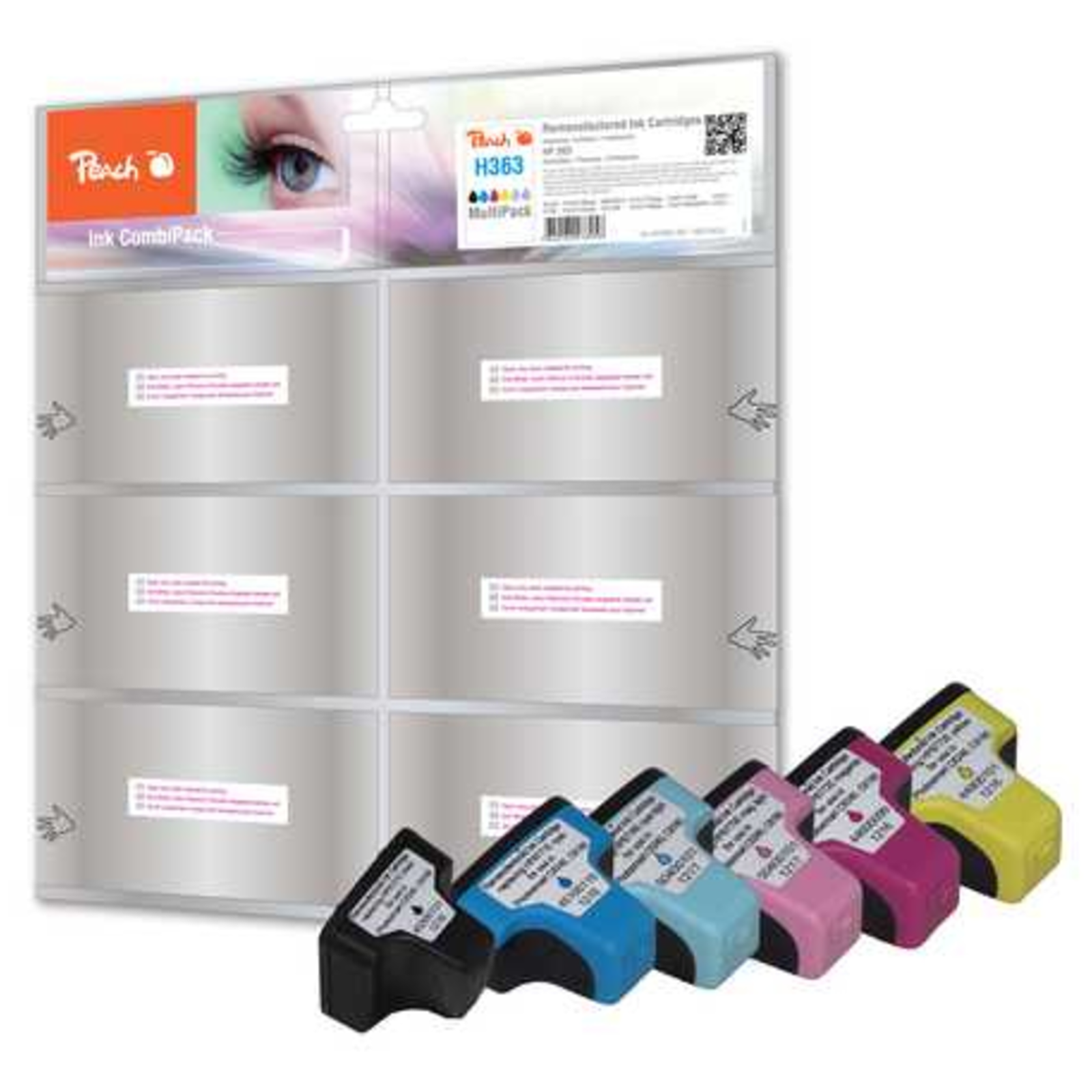 Peach Cartridge No.363XL MultiPackPlus REM,KOM