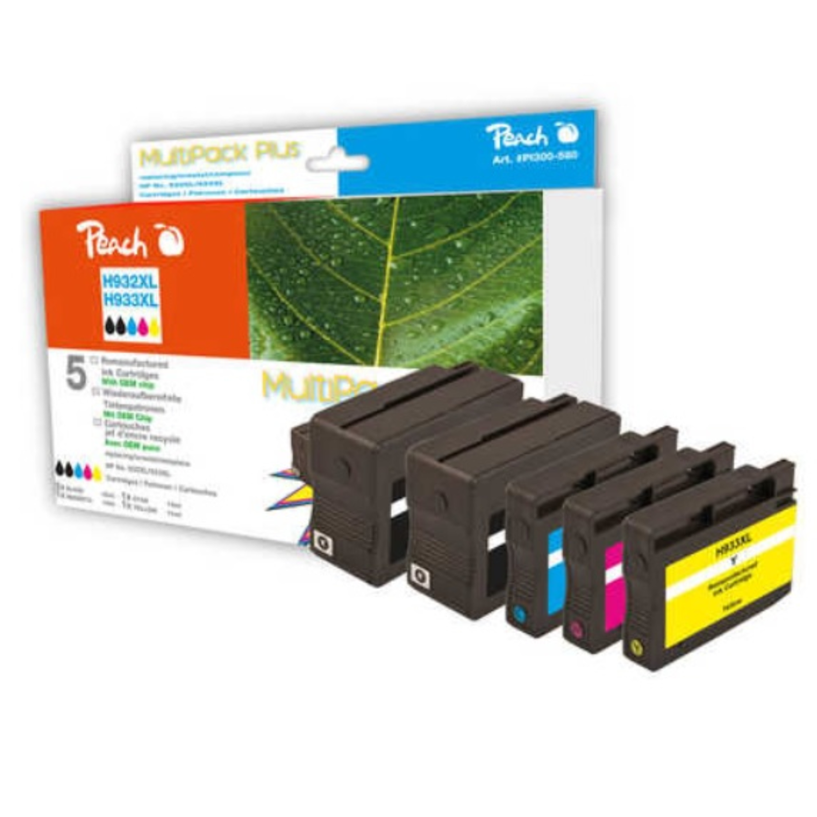 Peach Cartridge No.932/933XL Fuellan. MultiPackPlus Comp