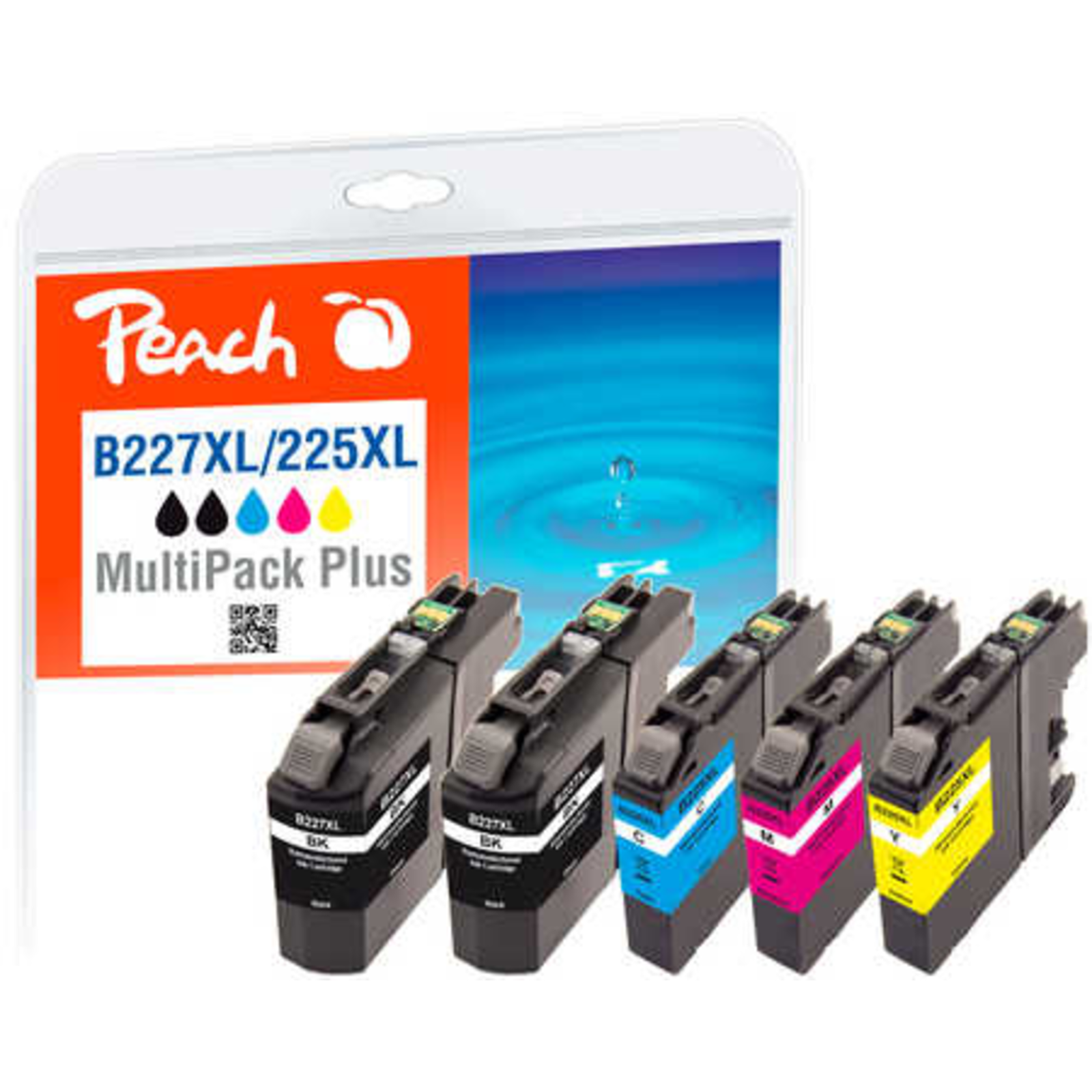 Peach Cartridge LC-227XLVALBP MultiPackPlus REM,KOM