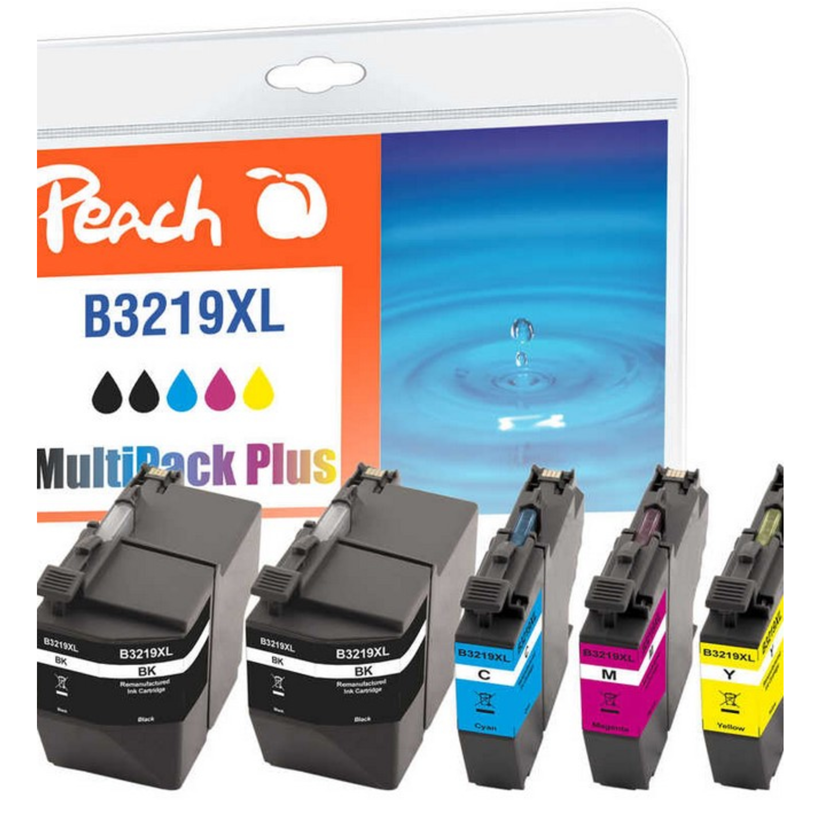 Peach Ink Cartridge Bredher No.3219XL MultiPackPlus REM,KOM