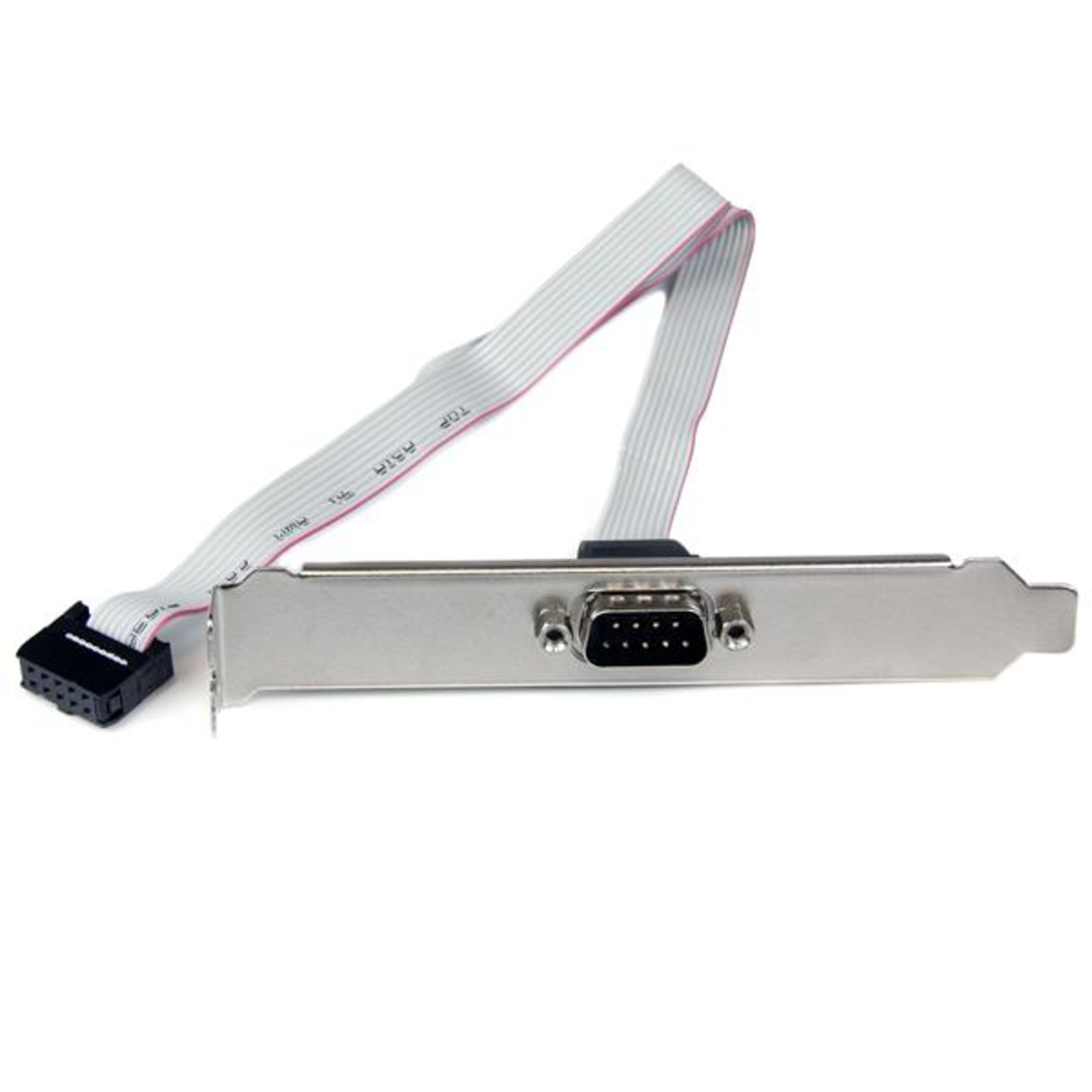 StarTech.com DB9 Slot Bracket Serial Motherboard Header9-pin Male to 10-pin Female Connector Header