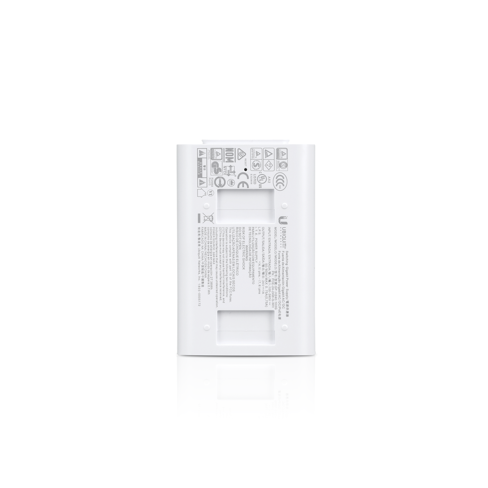 Ubiquiti POE Injector 24VDC 24W 5pack