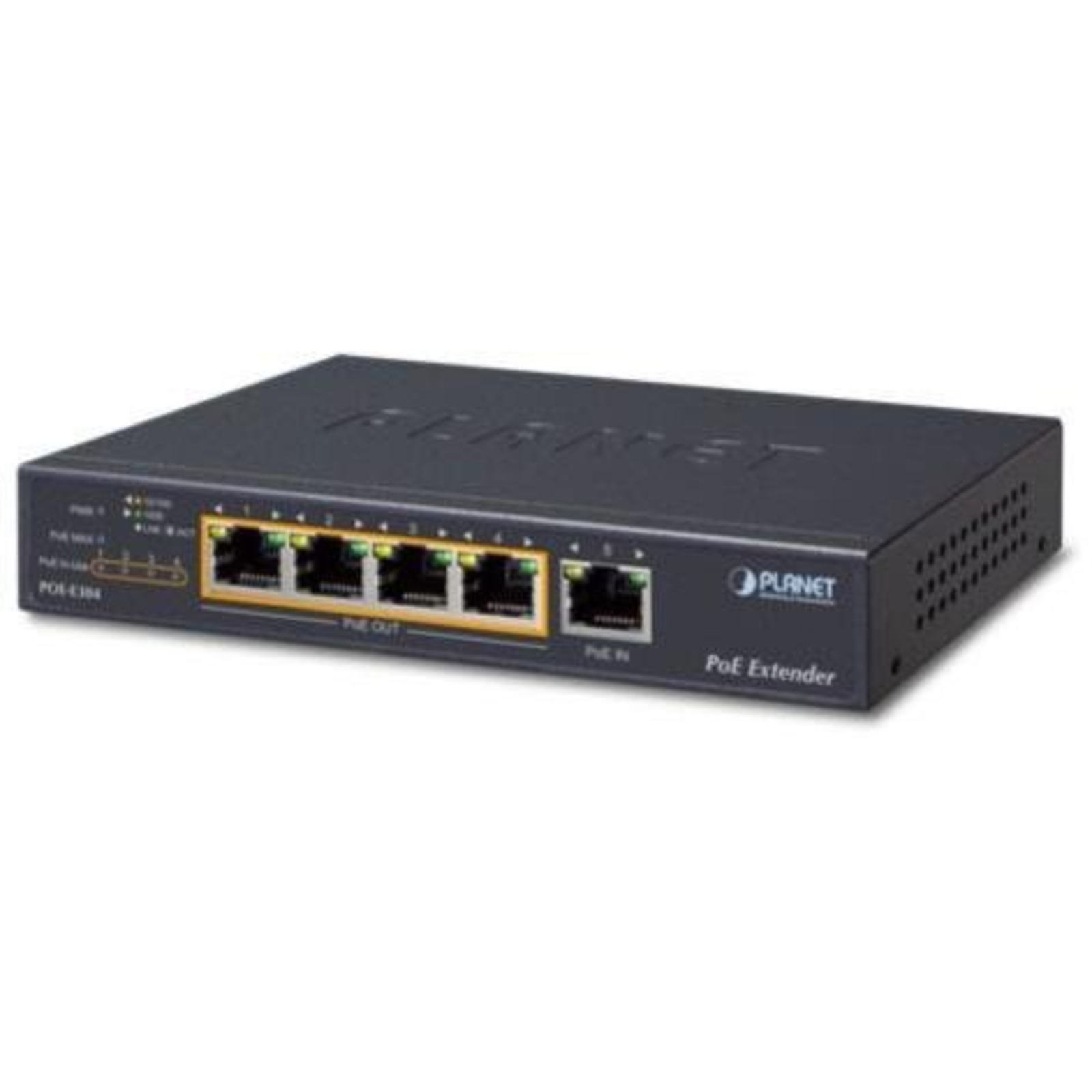 Planet Gigabit Switch POE-E304 5 Ports with PoE Extender