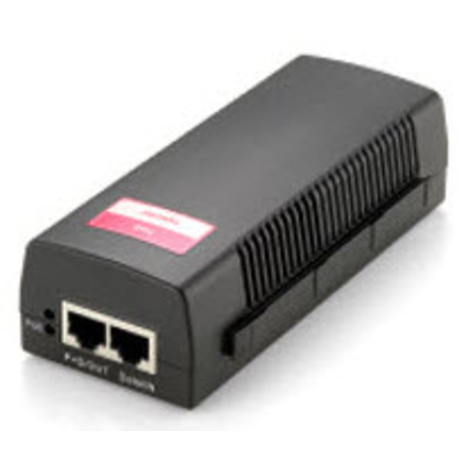LevelOne 2x FE PoE Injector Adapter POI-2002 15.4W PoE