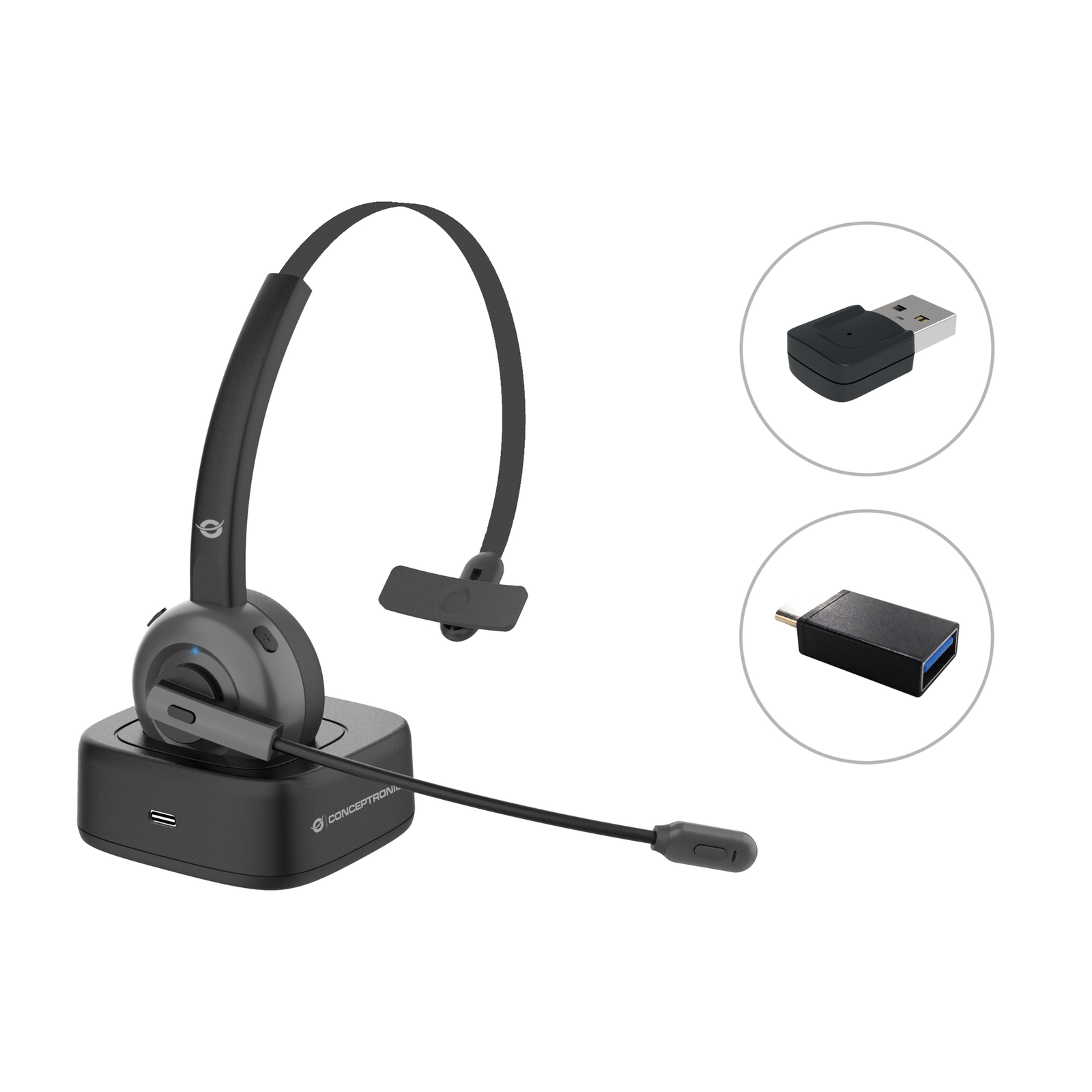 Conceptronic Polona POLONA03BDA Headset On-ear