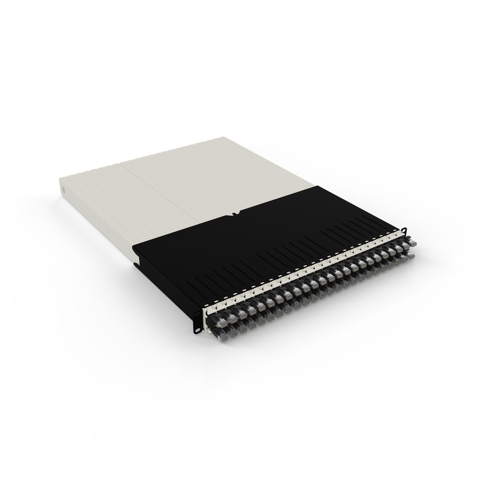 PATCHBOX .one 30RU STP Black Cable Network