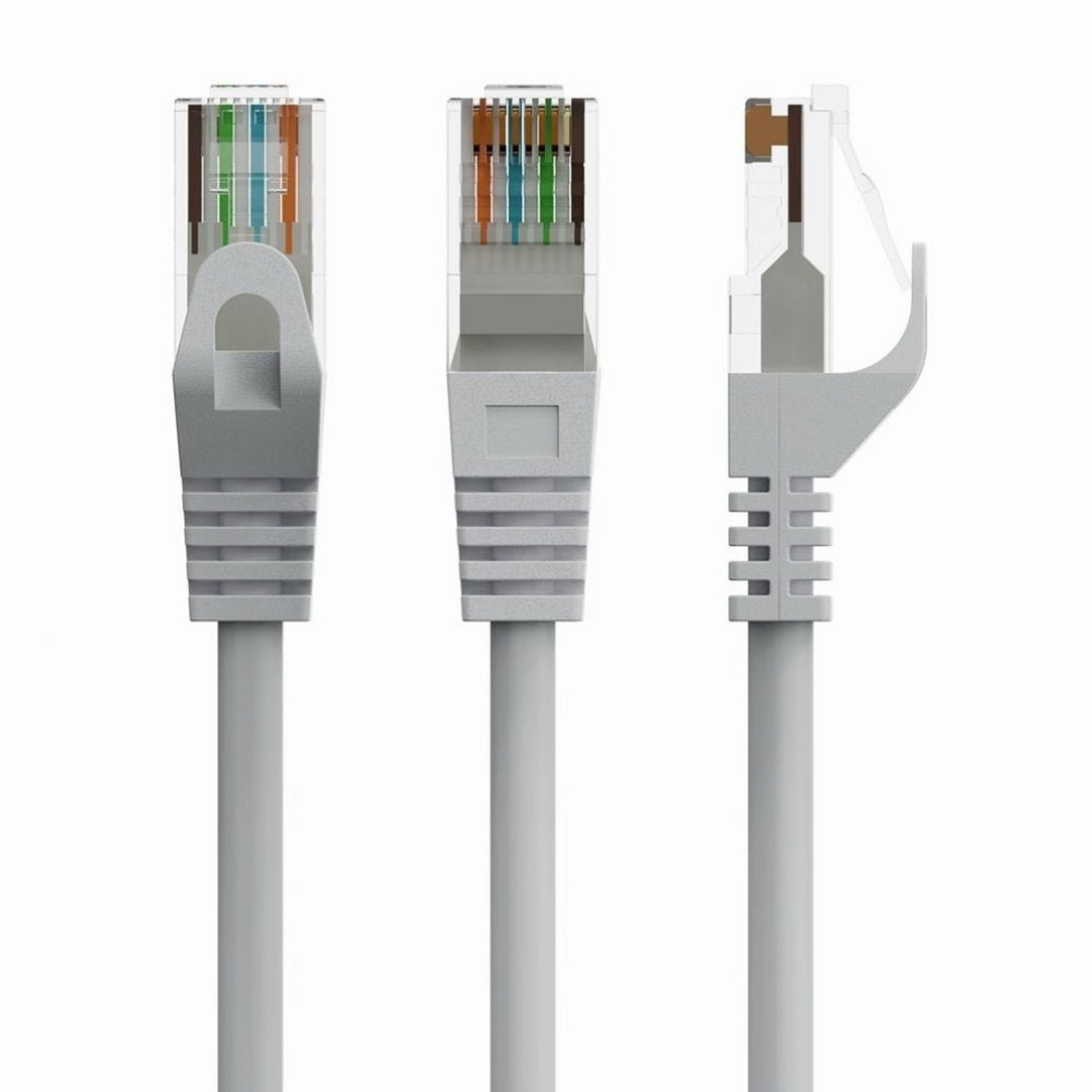 Gembird PP6U-3M Network Cable Gray Cat6 UUTP (UTP) (PP6U-3M)