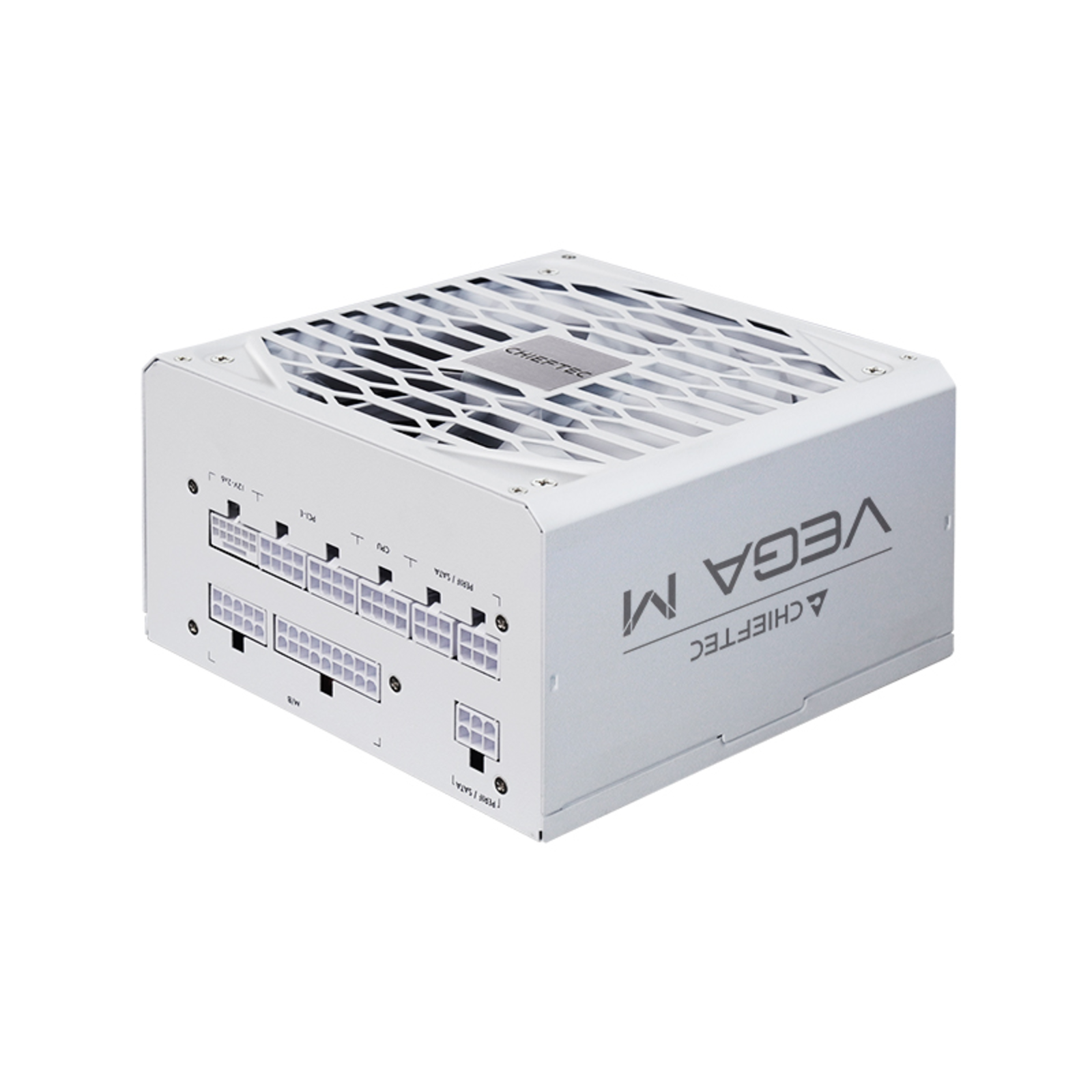 Chieftec Vega M 850W White PC Powersupply Unit White 12-pin High-power GPU 4x PCIe Cable Management
