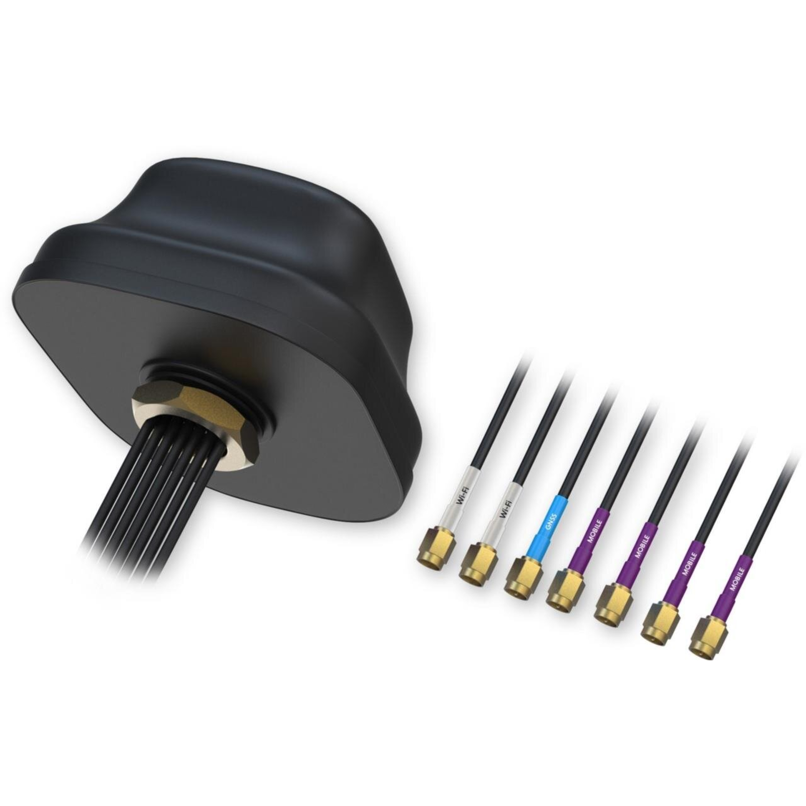 Teltonika PR1KC640 5G COMBO MIMO Mobile GNSS WIFI ROOF SMA Antenna
