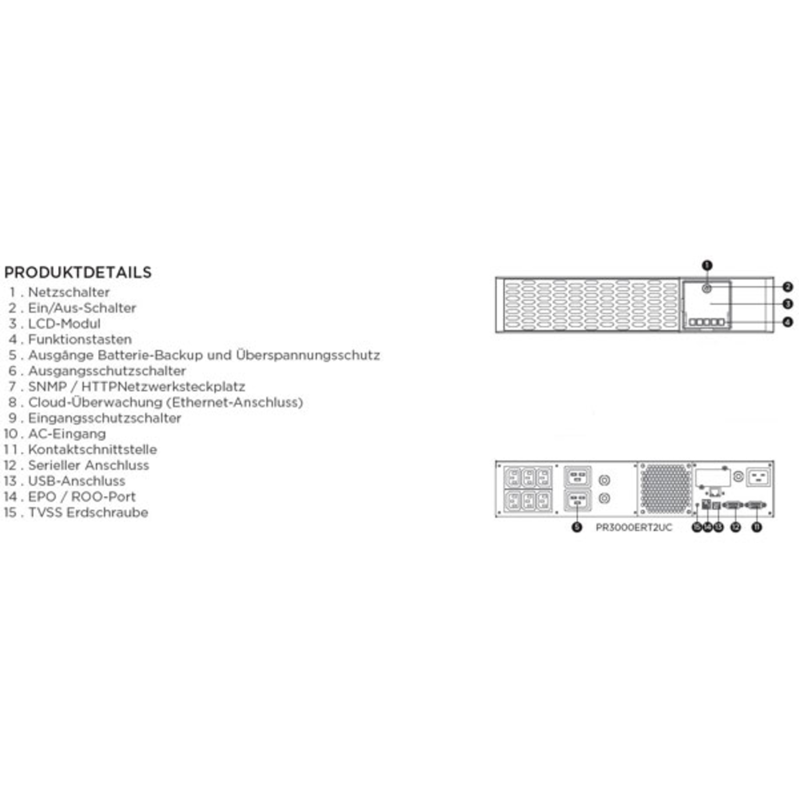 CyberPower Uninterruptible Power Supply UPS Line-interactive 3 KVA 3000 W 10 AC Outputs