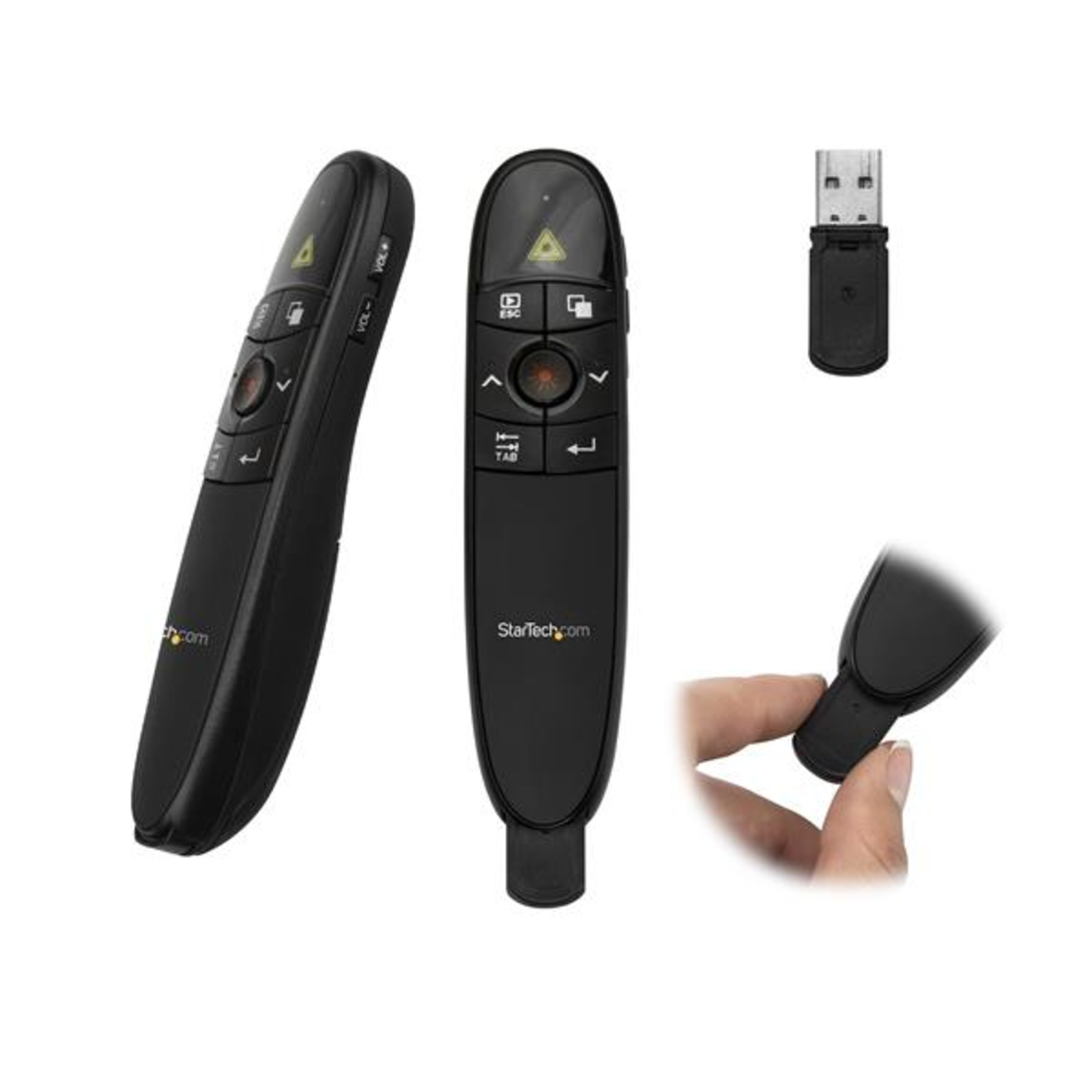 StarTech.com Presentation Remote Control Wireless Presenter PPT USB PowerPoint 27m