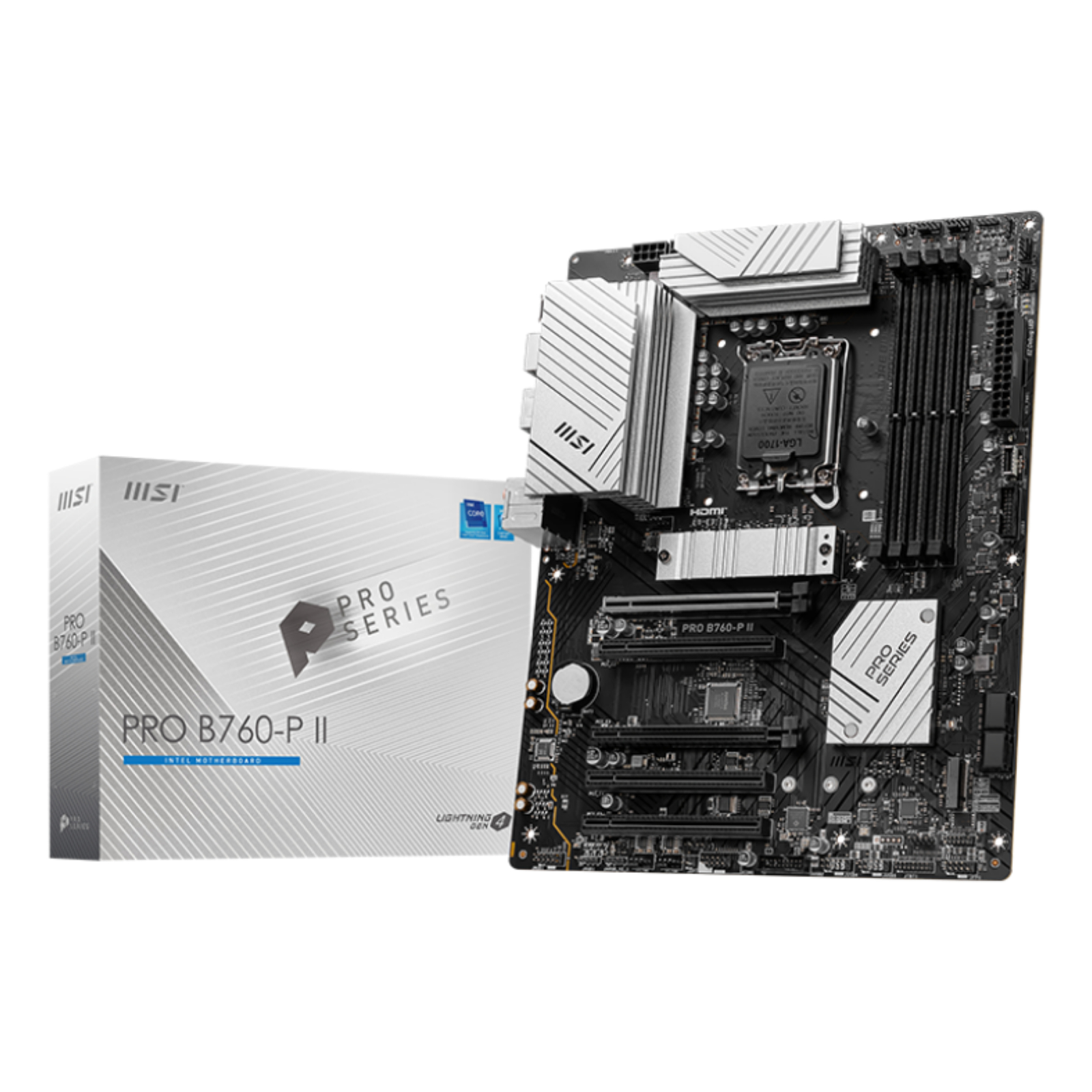 MSI PRO B760-P II ATX LGA1700 Socket Intel B760