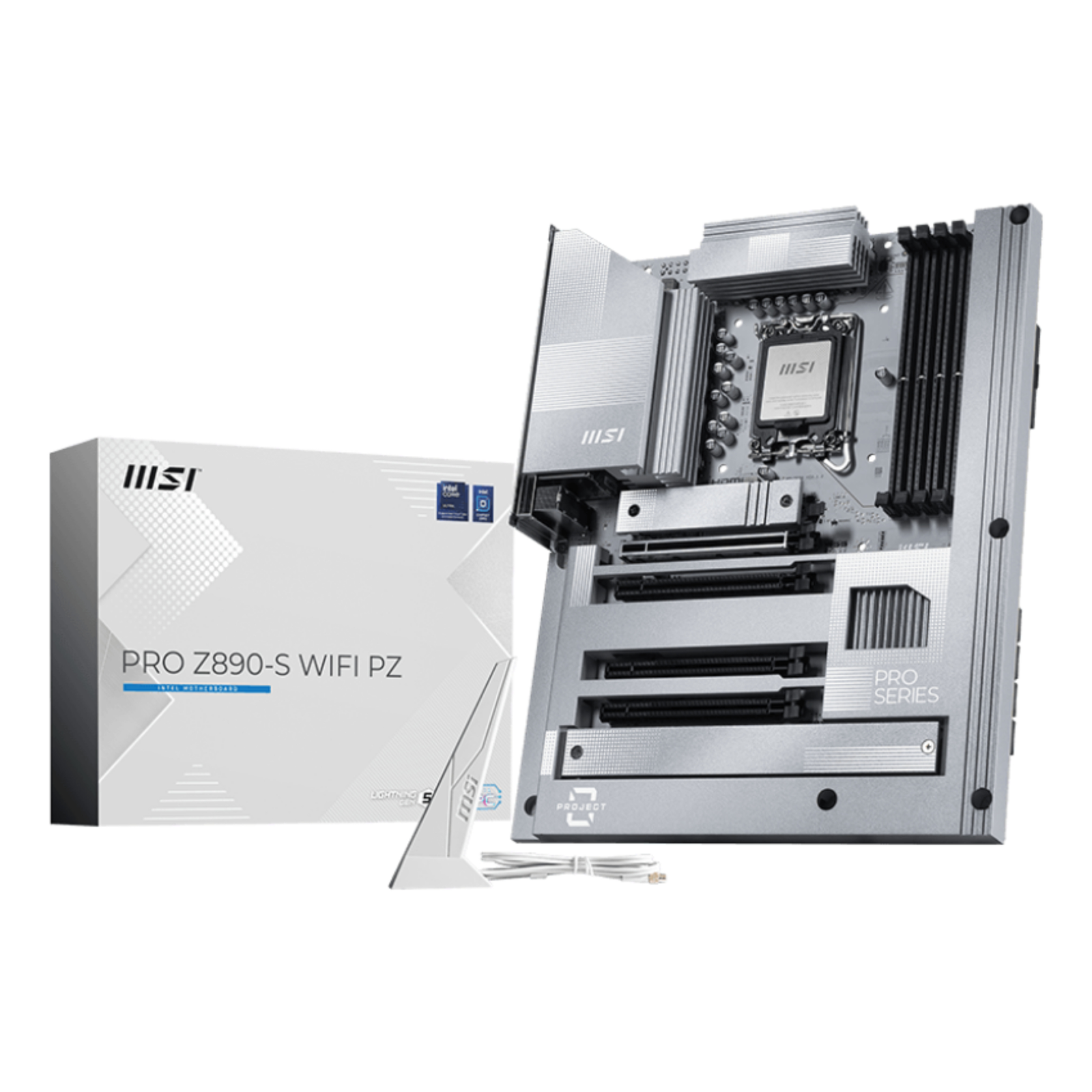 MSI PRO Z890-S WIFI PZ Intel LGA 1851 Socket V1 Ultra Series 2 Intel LGA1851 256GB DDR5 SDRAM