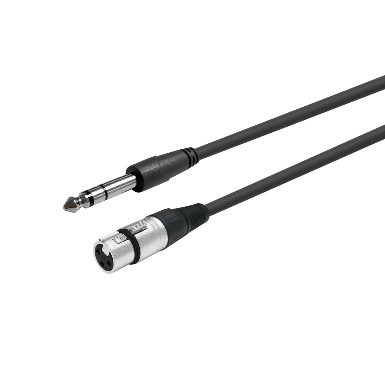 Vivolink PROAUDXLRFJACKS1 Audio Cable 1 M XLR 6.35mm Black (PROAUDXLRFJACKS1)