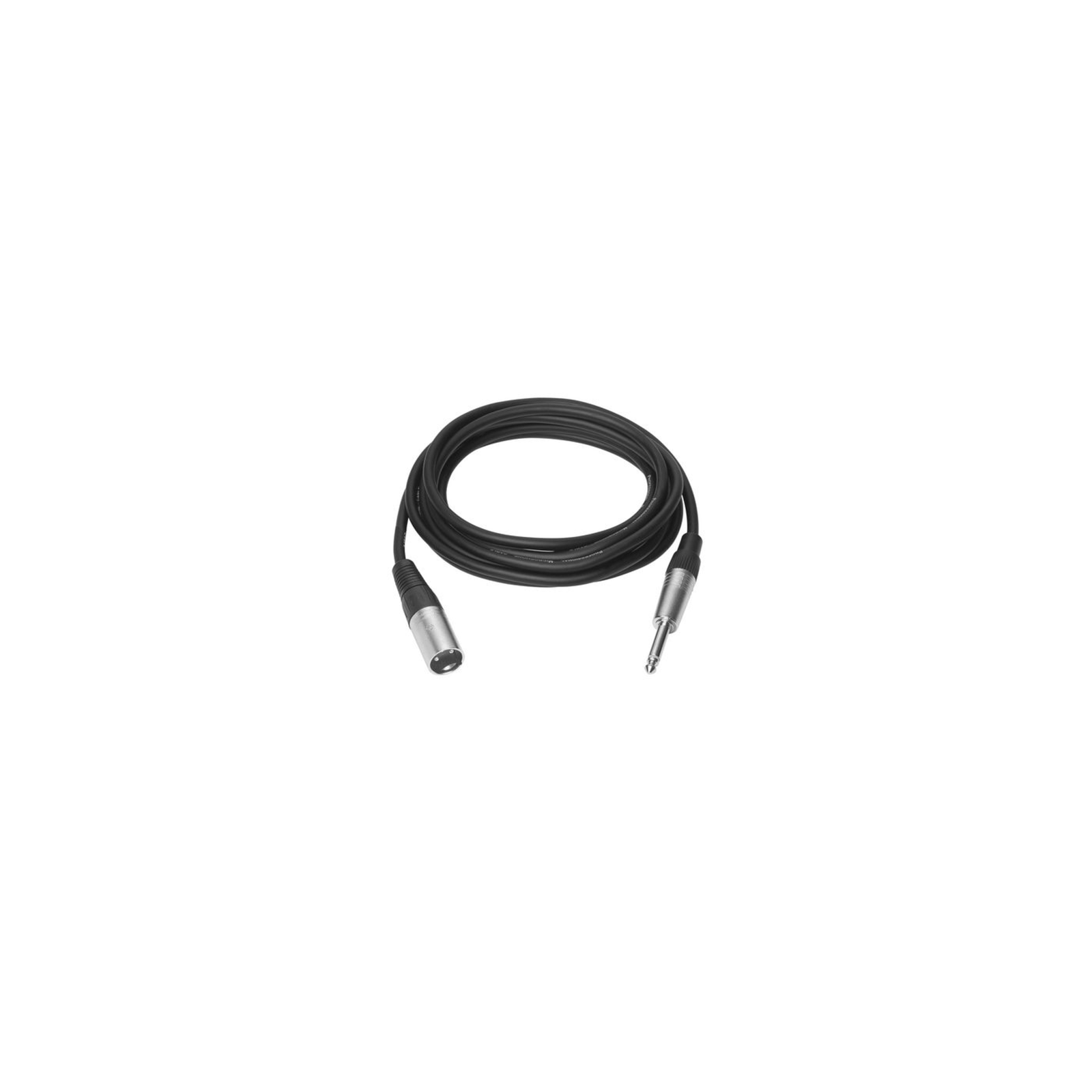 VivoLink PROAUDXLRJACK10 10m XLR 6.35mm Black Audio Cable (PROAUDXLRJACK10)