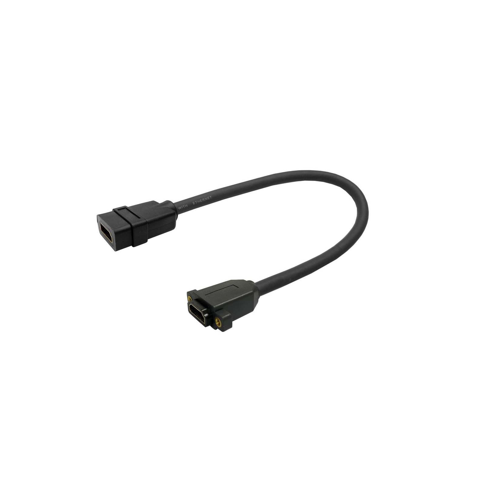 Vivolink PROHDMIHDFFWP HDMI Cable 0.25 M HDMI Type A (standard) Black (PROHDMIHDFFWP)