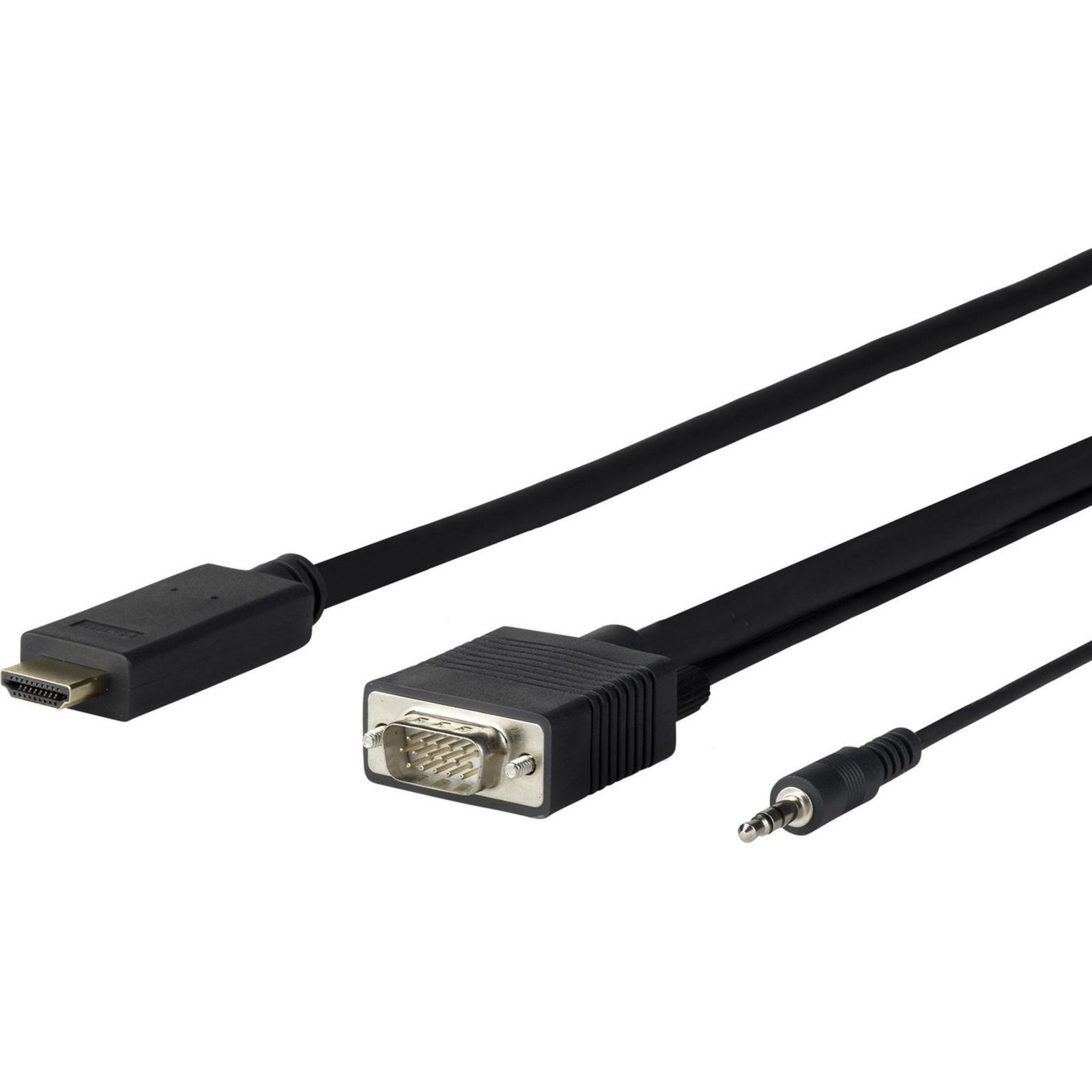 Vivolink PROHDMIVGA1 Video Cable Adapter 1 M HDMI Type A (standard) VGA (D-Sub) Black (PROHDMIVGA1)