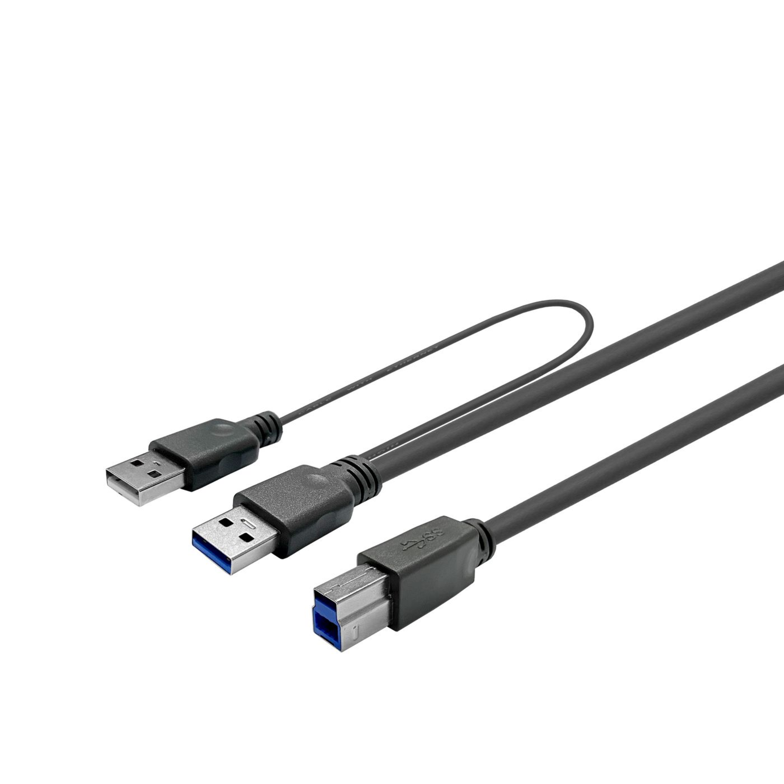 VivoLink USB 3.0 ACTIVE CABLE A MALE B MALE 3m Cable DigitalData M (PROUSB3AB3C-DUAL)
