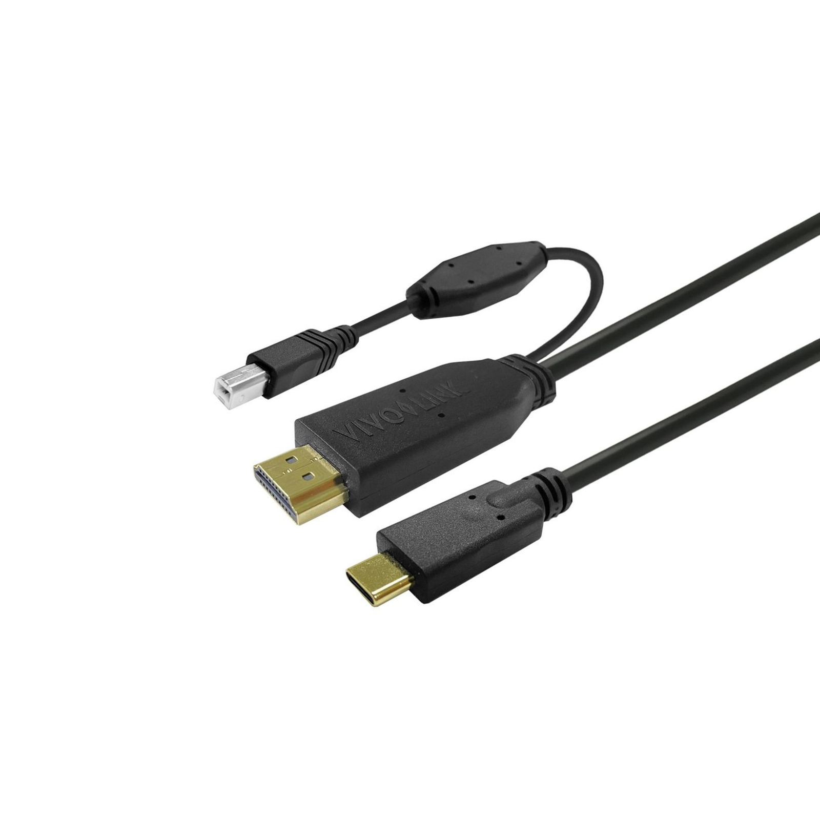 Vivolink PROUSBCHDMIUSBB7.5 USB Cable 7.5 M USB 3.2 Gen 1 3.1 Gen 1 USB C Black PROUSBCHDMIUSBB7.5