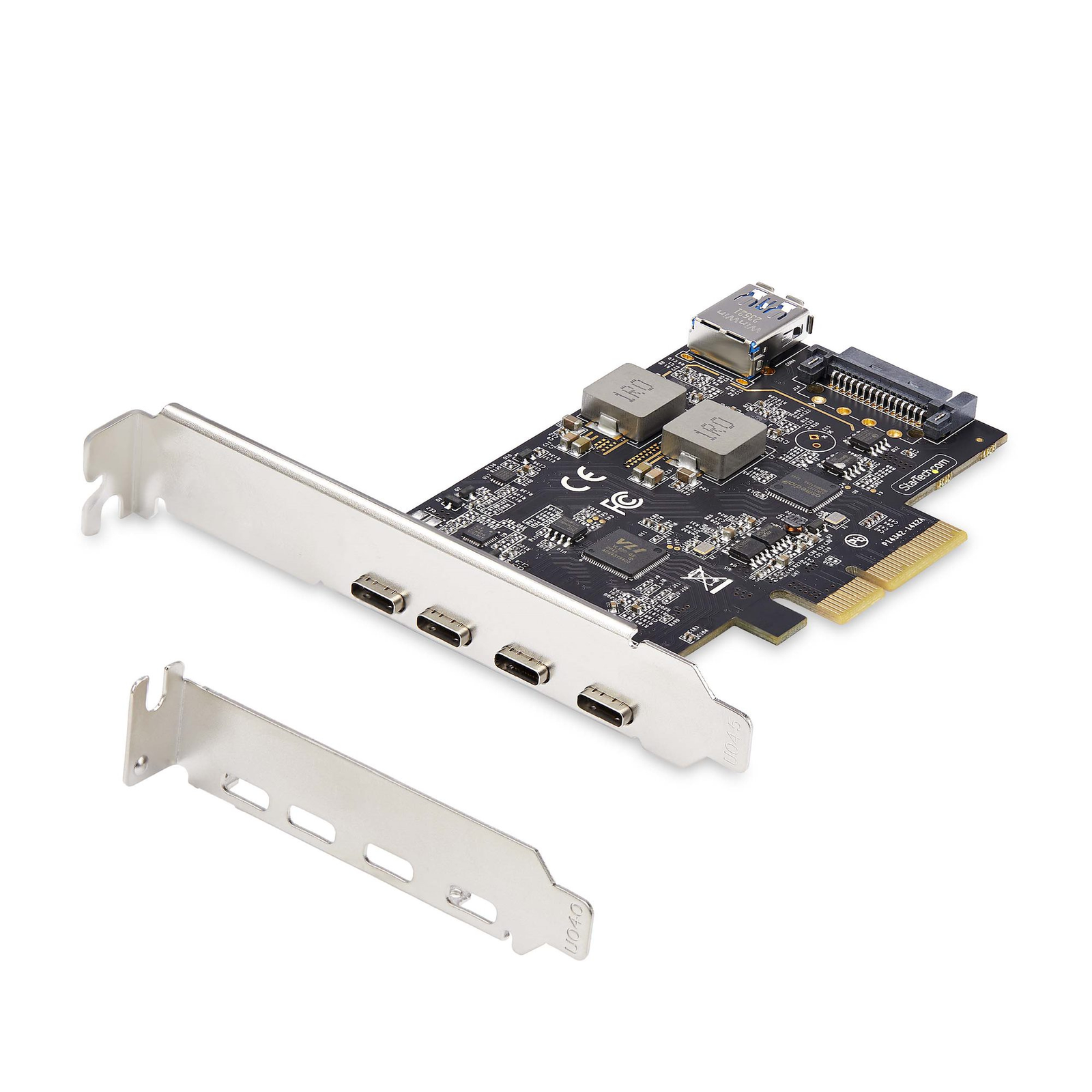 StarTech 5-Port USB PCIe Card 3.2 10Gbps PCI Express Card4x USB-C Ports 1x USB-A Internal Port