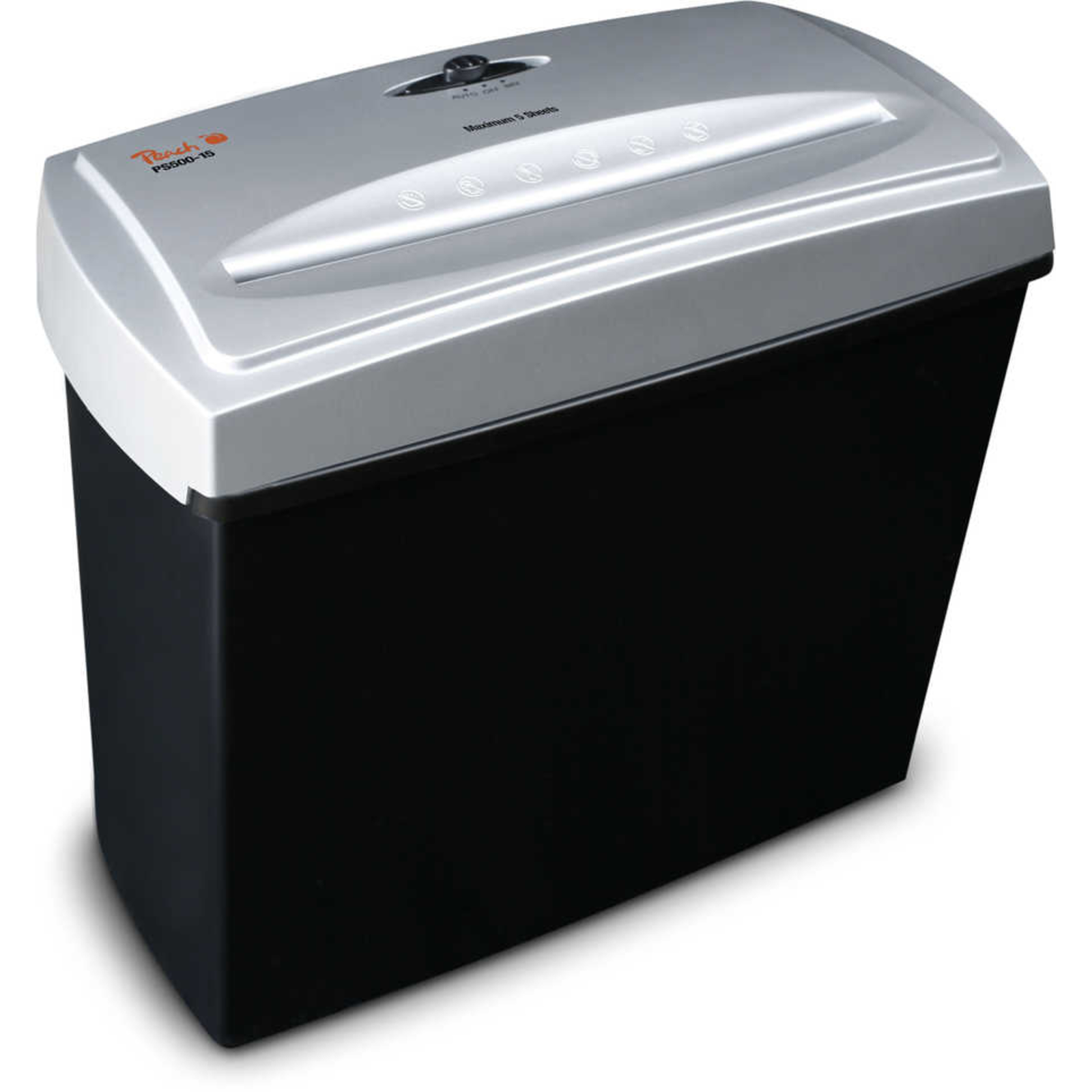 Peach Document Shredder SuperSilent PS500-15 10l P4