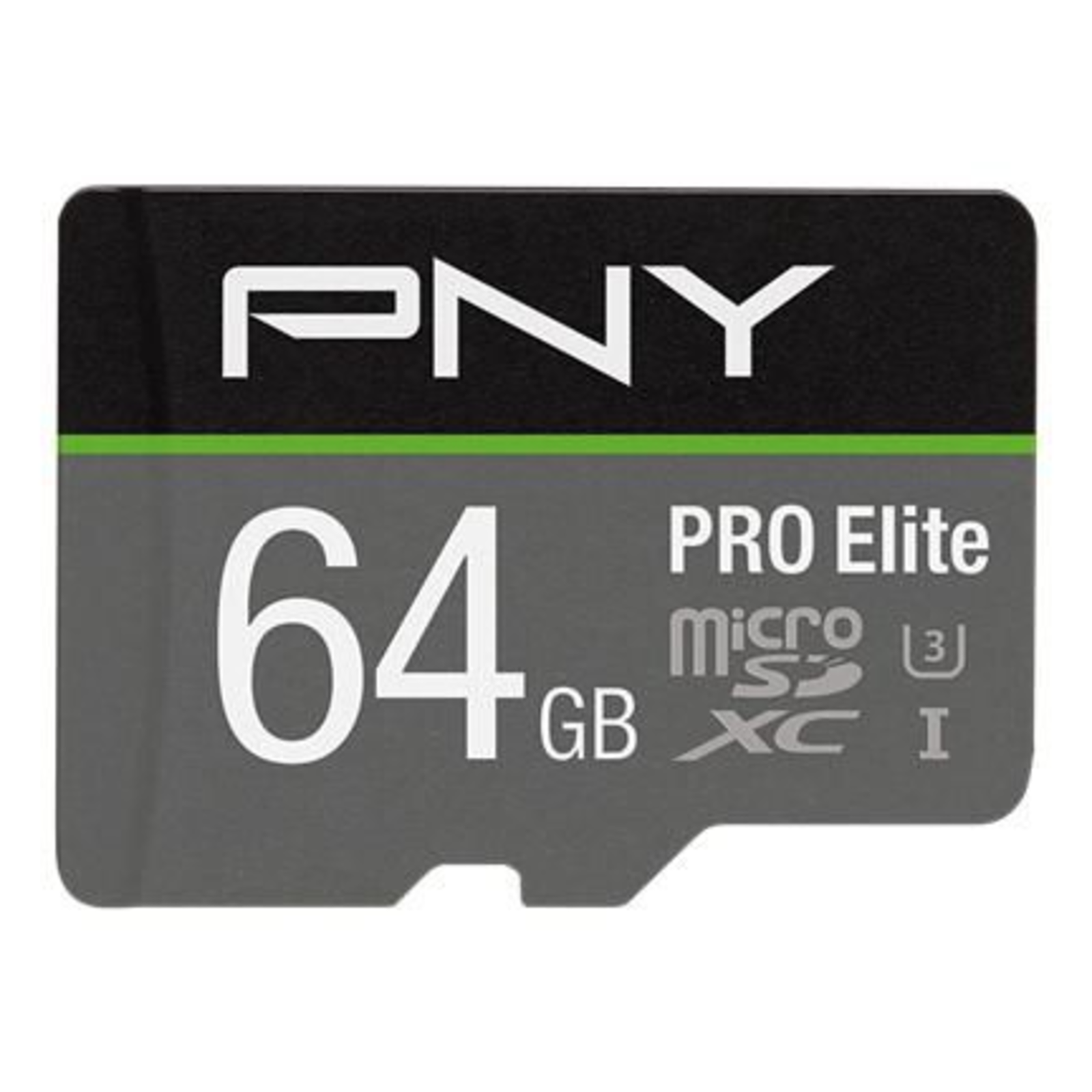 PNY PRO Elite Flash Memory Card (microSDXC-to-SD Adapter Included)