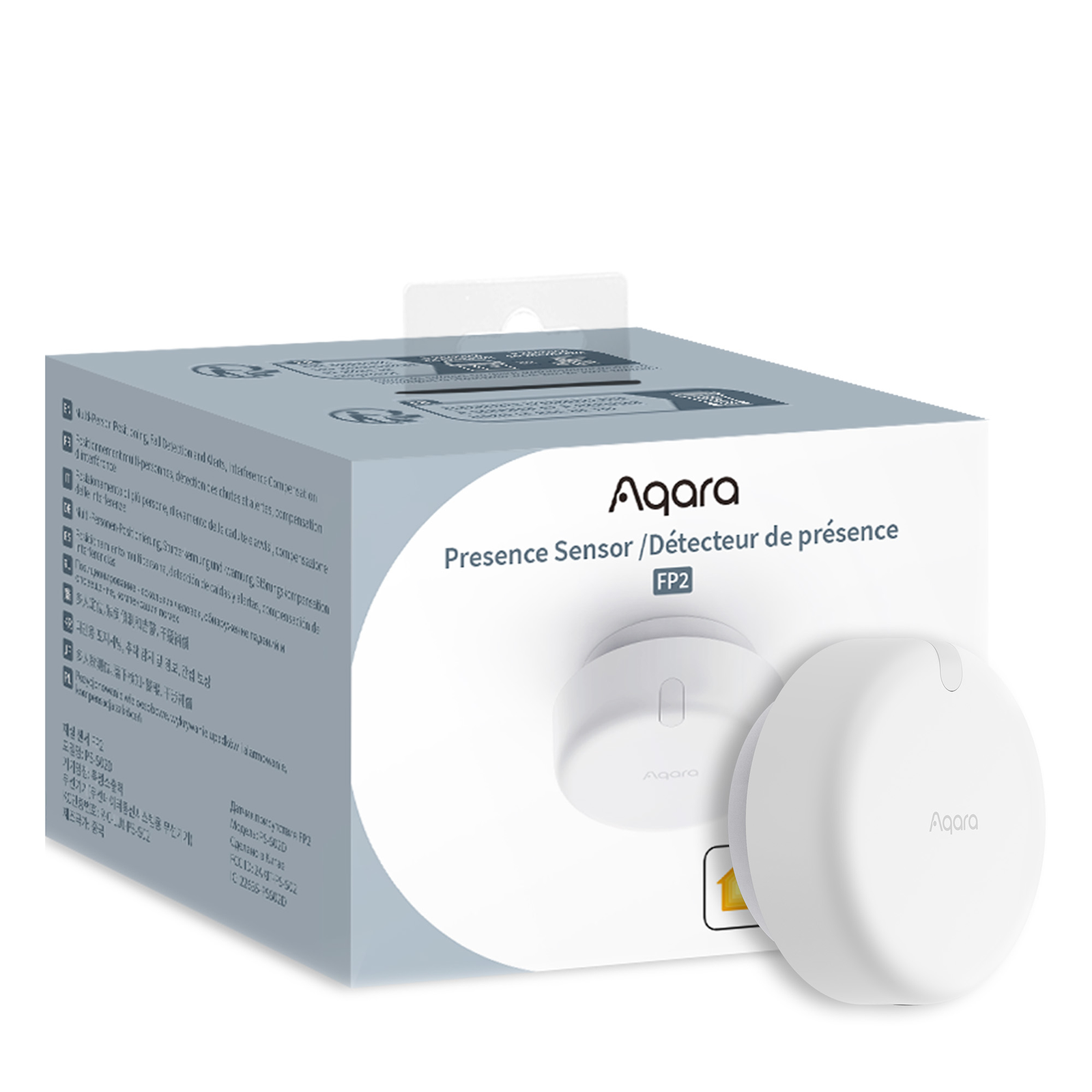 Aqara PS-S02D Light Motion Wired And Wireless WLAN IPX5 White Amazon Alexa And Google Assist