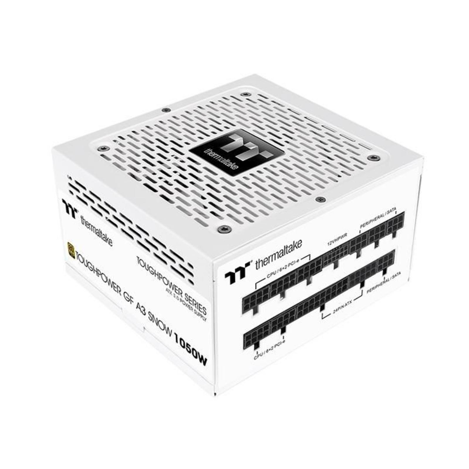 Thermaltake Toughpower GF A3 Snow 1050W White 1x 12VHPWR 5x PCIe Cable Management 1050 Watts