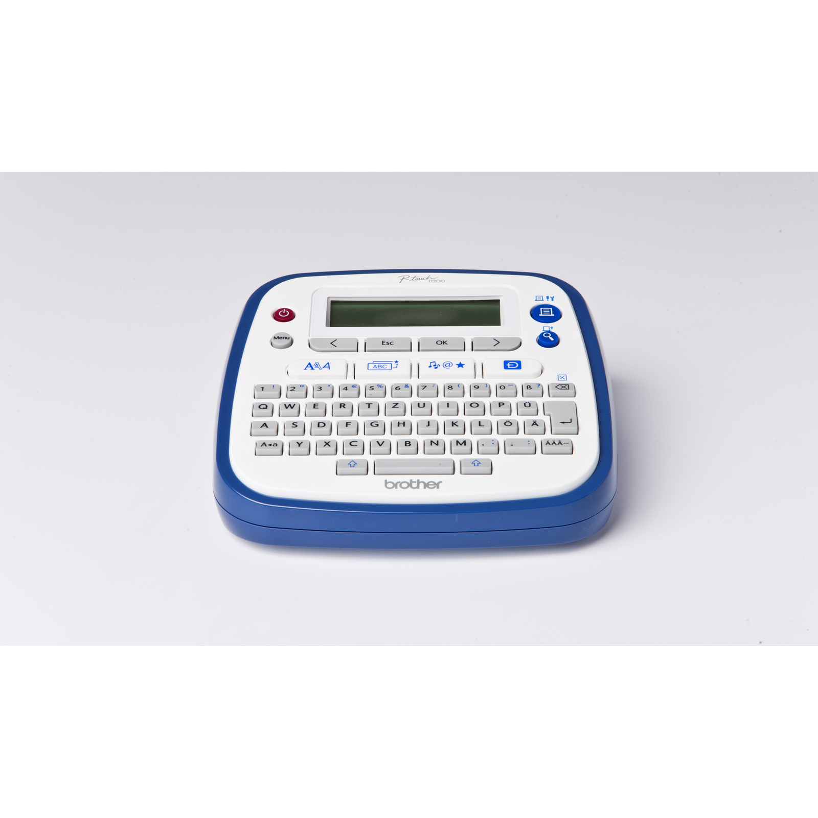 Bredher P-Touch PT-D200BWVP Labelling Device B/w Thermal Transfer Roll 1.2cm 180 Dpi up to 20mm/sec