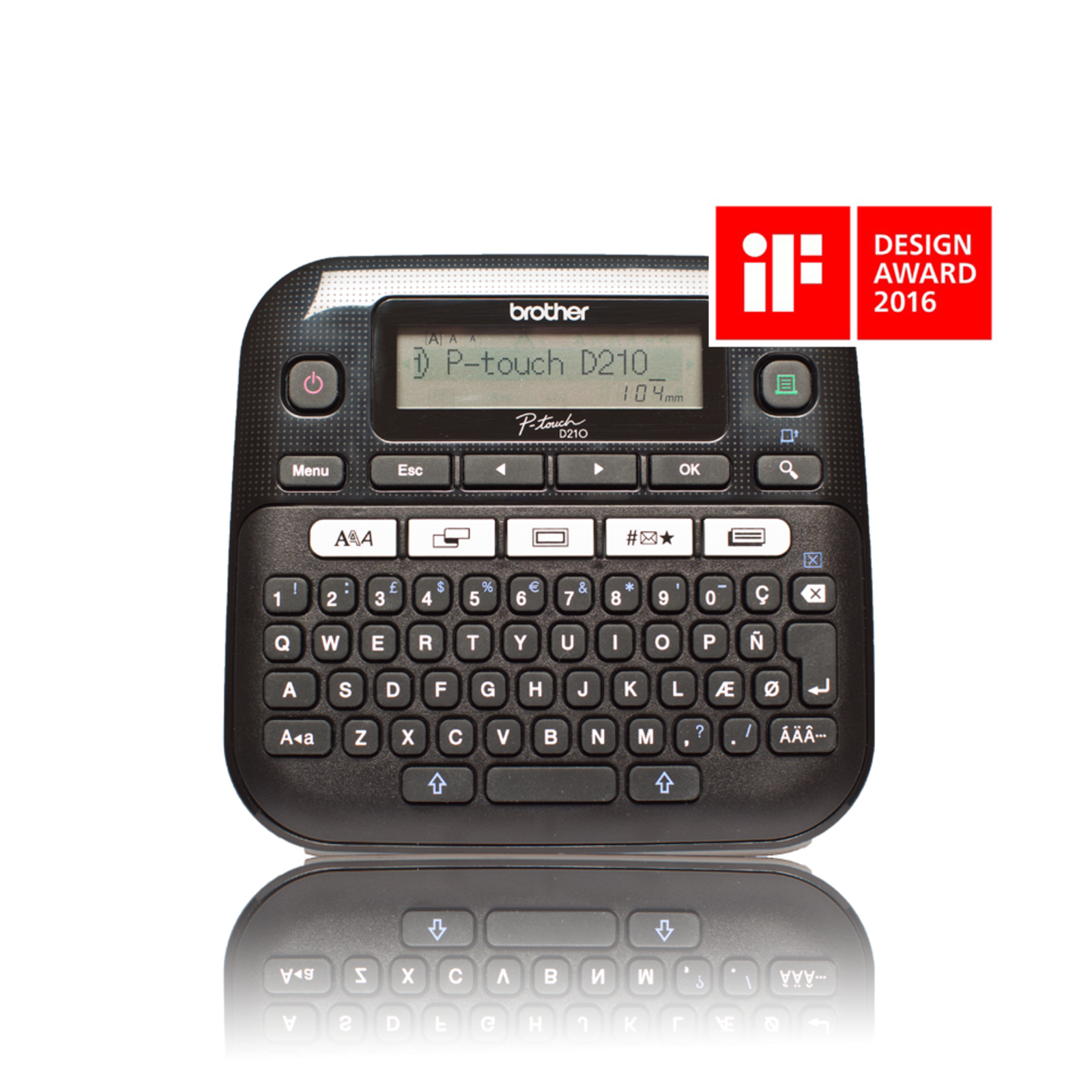 Bredher P-touch D210 Black